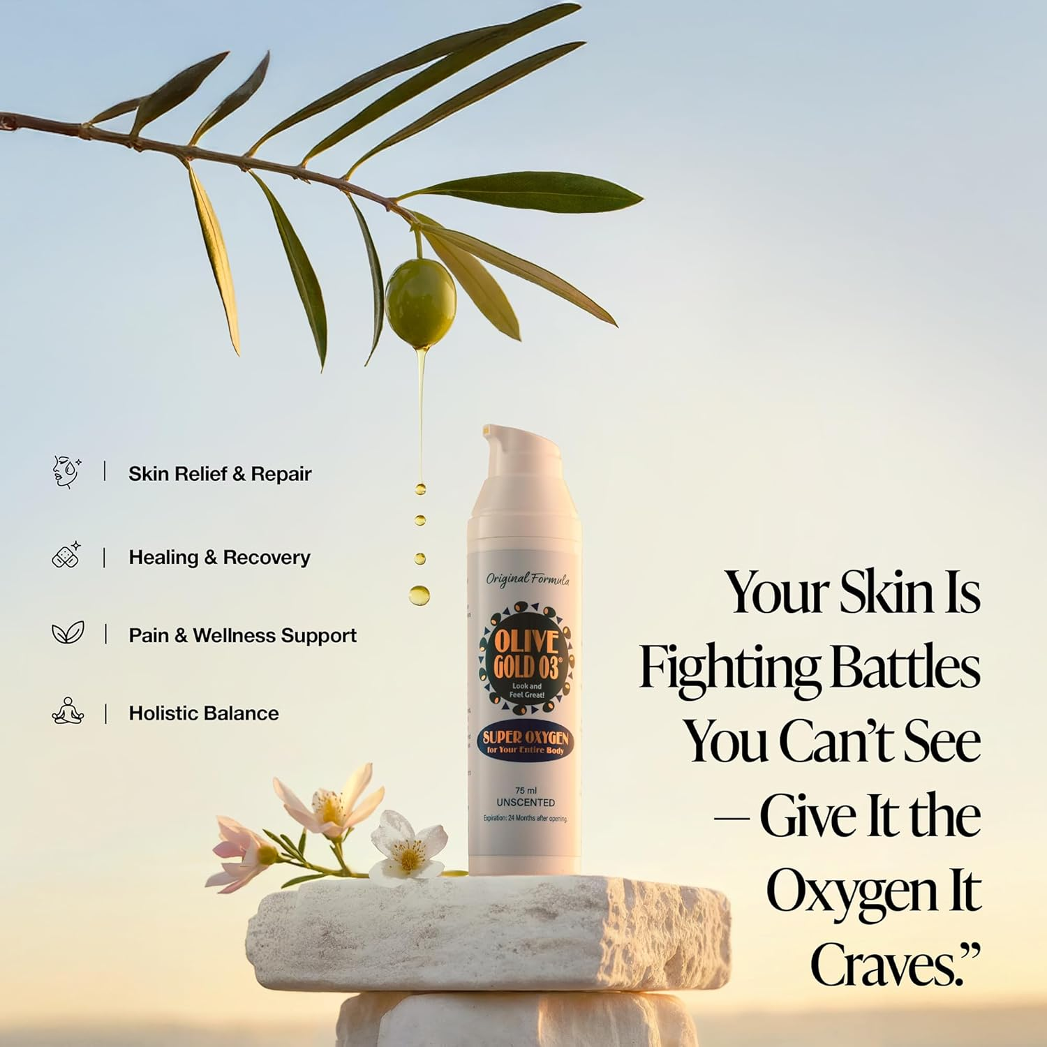 Olive Gold O3 Skin Care Lotion 75Ml image number 6