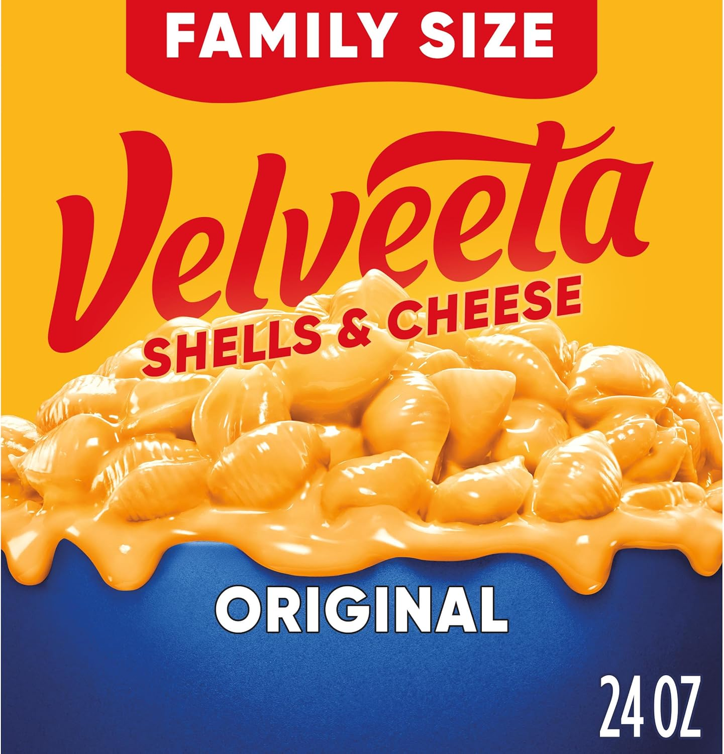 Velveeta Shells & Cheese Original Shell Pasta & Cheese Sauce Value Size, 24 Oz Box image number 4