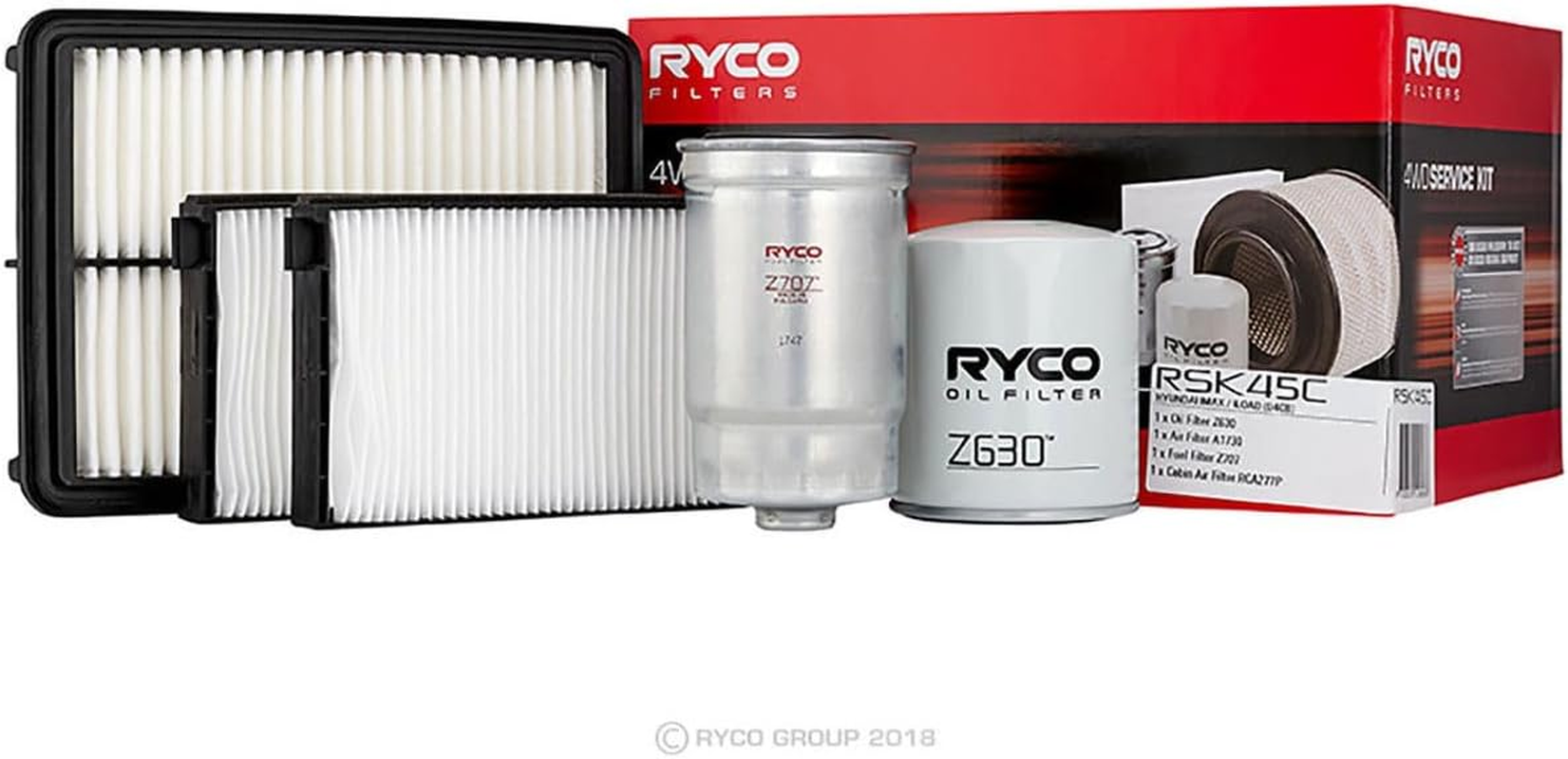 Ryco 4WD Filter Service Kit image number 1