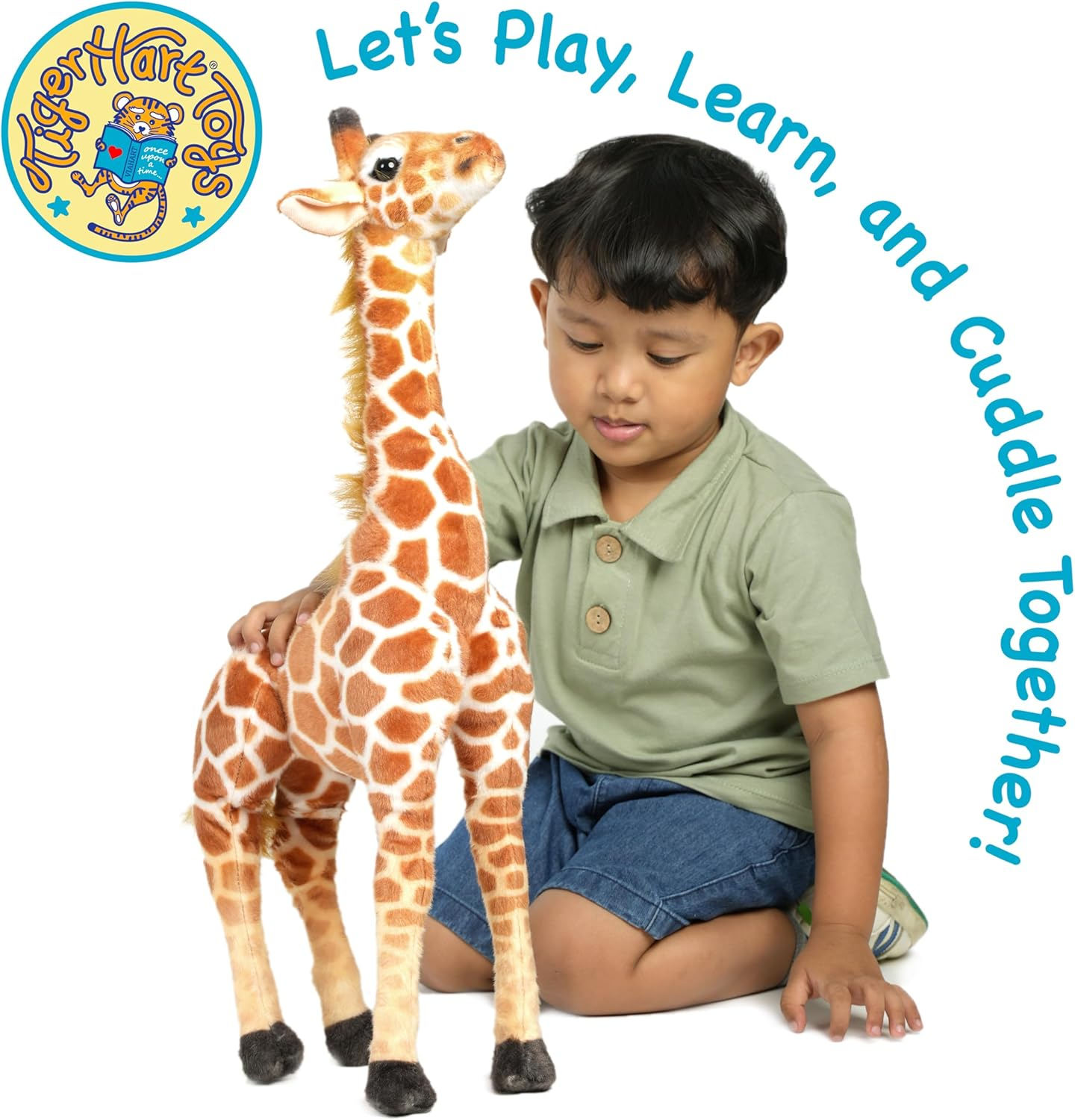 VIAHART Jocelyn the Giraffe - 22 Inch Stuffed Animal Plush - by Tigerhart Toys image number 5