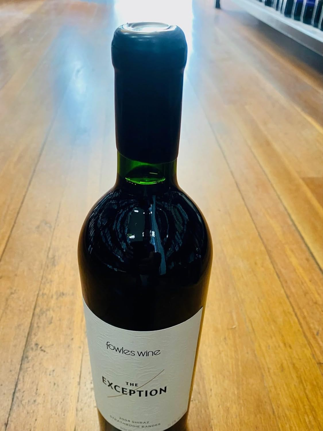 Fowles the Exception Shiraz 2004 WAX SEAL