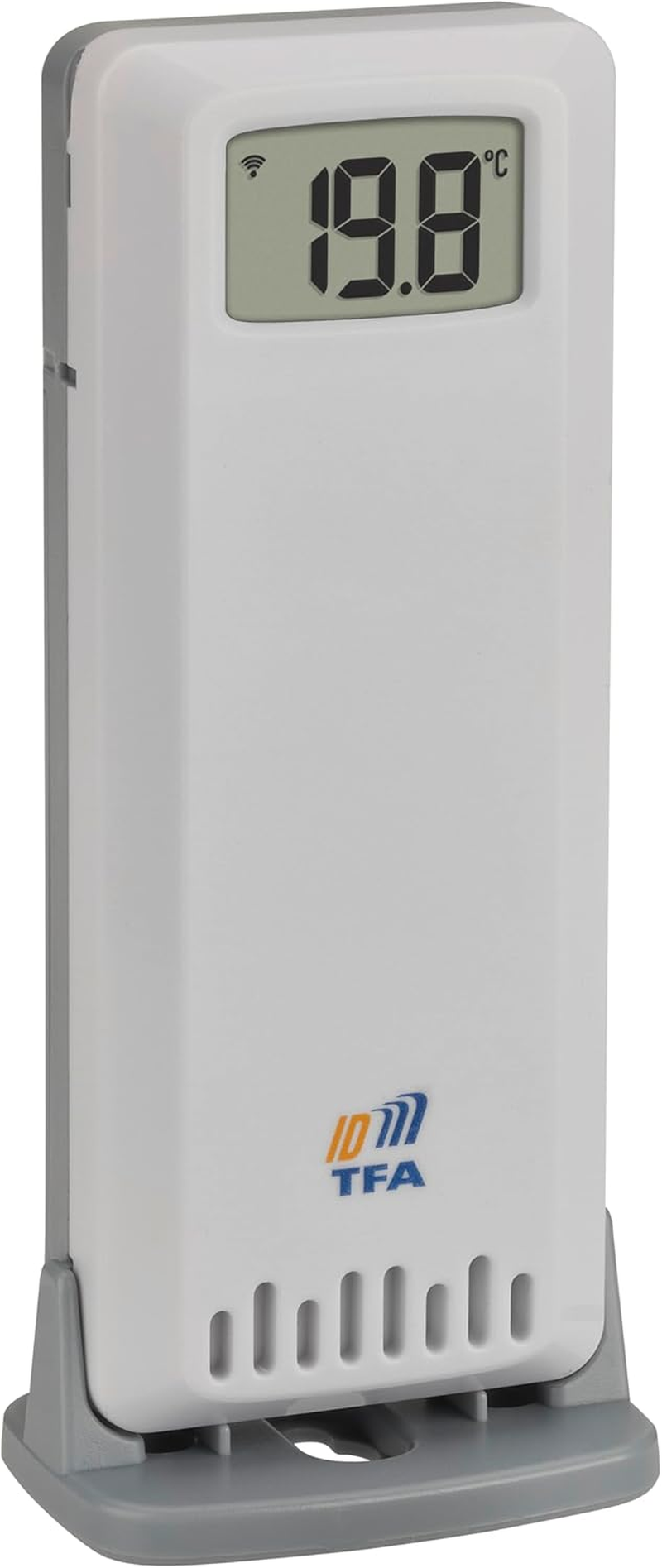 TFA Dostmann TFA-ID Replacement/Additional Transmitter ID-A5, 30.3901.02, for Temperature, for Tfa.Me Stations, for Temperature Control, Outdoor or Indoor, 100 M Range, 868 Mhz, White image number 3