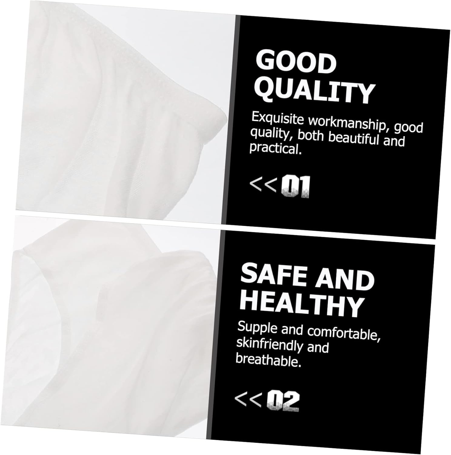 LIFKOME 4Pcs Disposable Maternity Panties Flexible Cotton Postpartum Confinement Underwear Women XXL White Portable Travel image number 2