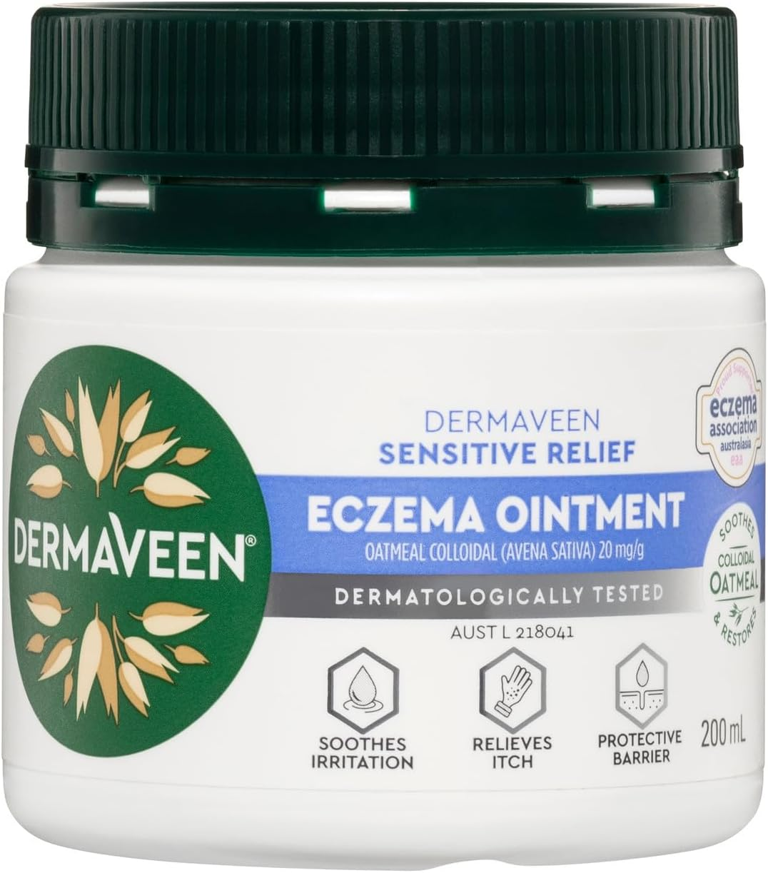 Dermaveen Sensitive Relief Eczema Ointment, 200Ml