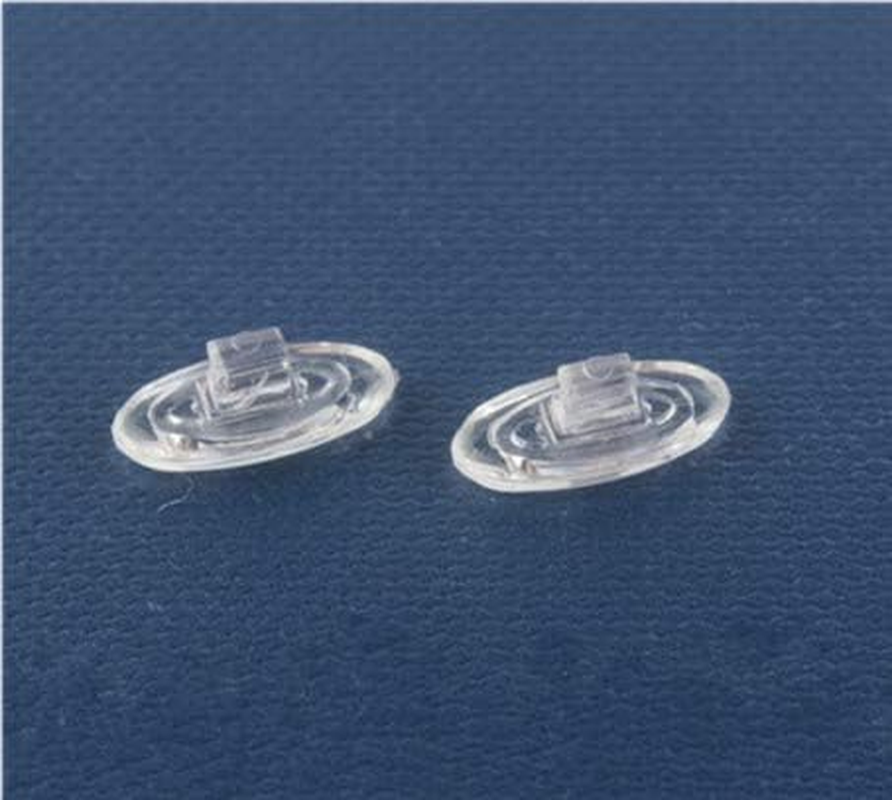 Nicelyfit Clear Silicon Rubber Nose Pads for Oakley Glass Frames OX5079 OX5038 OX5066 OX5088 OX3102 OX5040 OX5042 Etc.