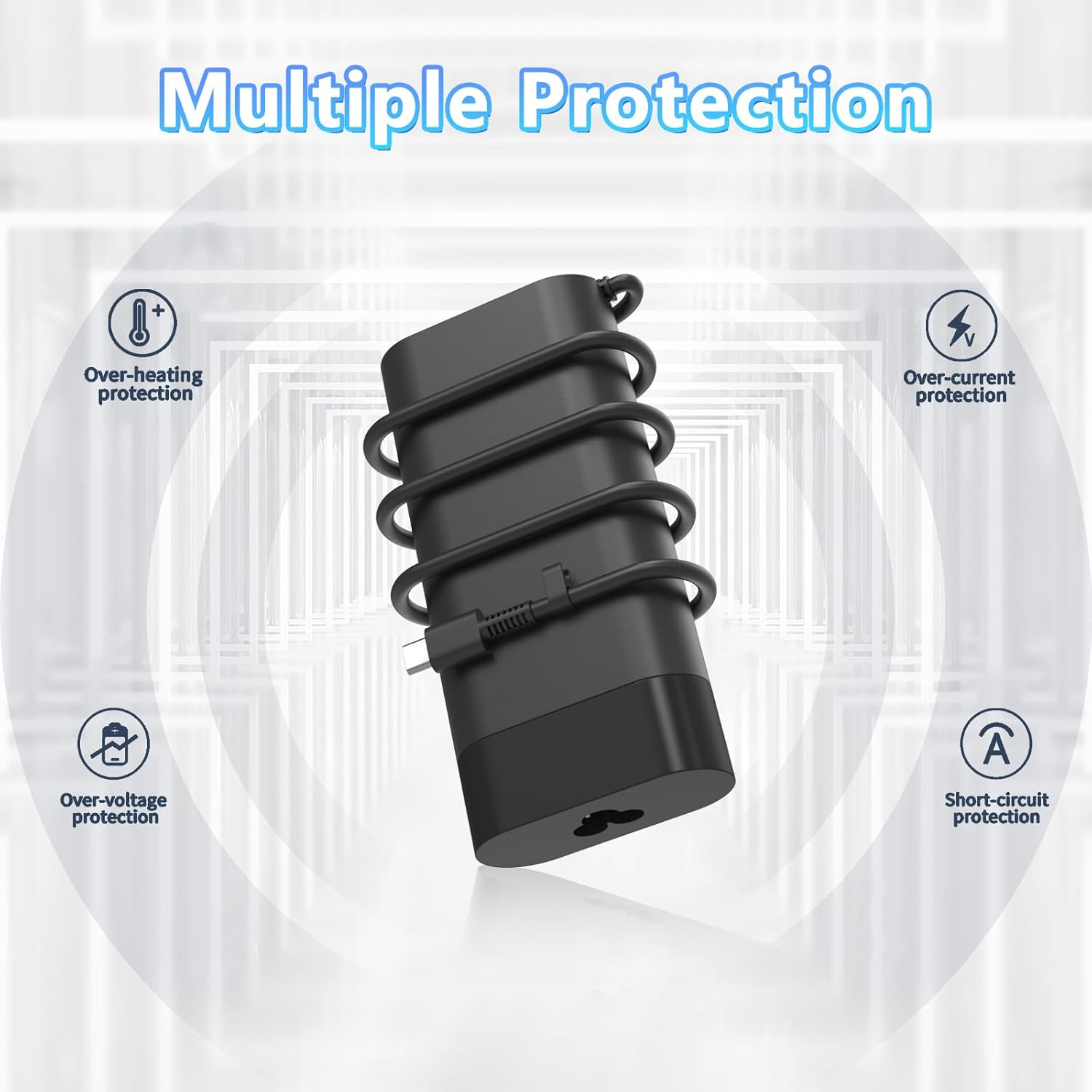 140W USB C Laptop Charger Compatible with HP Omen Transcend 14 14-Fb0013Dx 14-Fb0097Nr Spectre X360 2-In-1 16-Aa0047Nr 16-Aa0097Nr Tpn-La29 N22270-001 N22282-001 Tpn-Da29