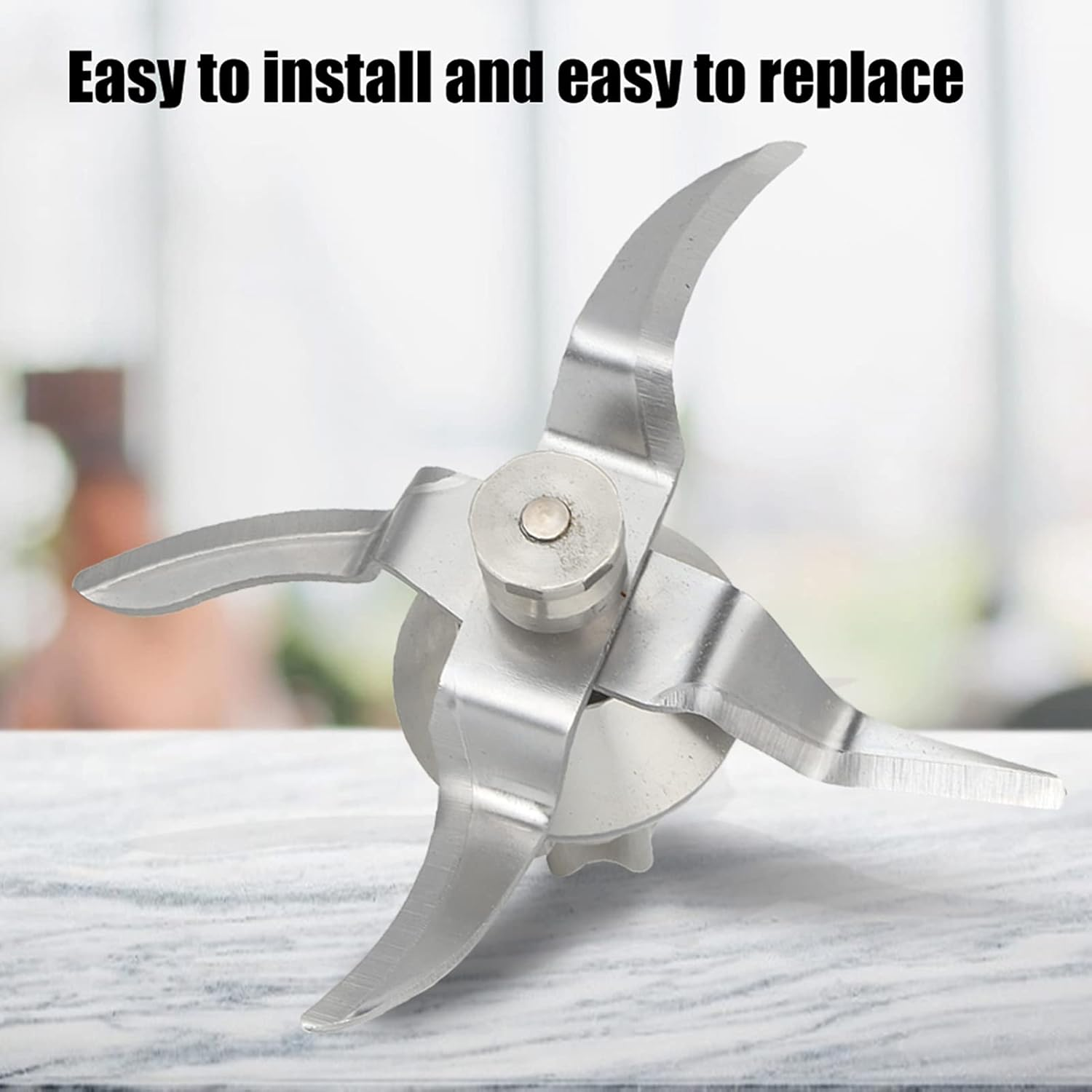 Stainless Steel Blender Blade,Replacement Part Accessories,Fit for Vorwerk Tm31,Low Temperature,Hard Strength and Strong Stress,Fast Work Efficiency and No Noise image number 6