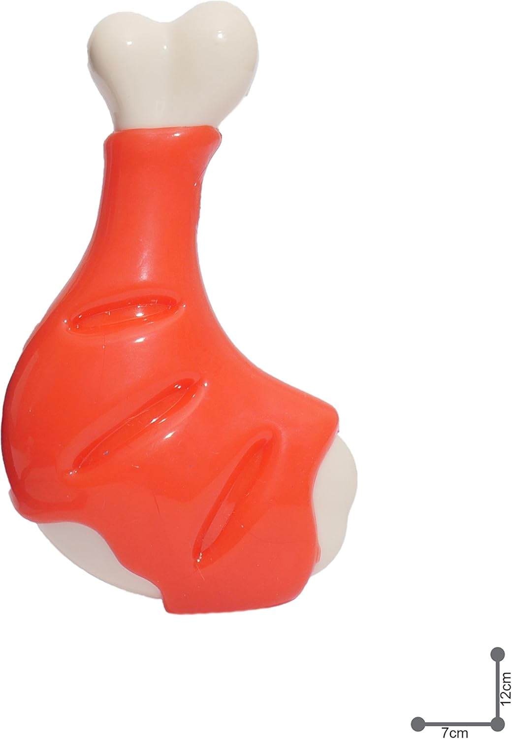 Rosewood Tough Toys Meaty Chicken Takeaway Leg Dog Toy, Small image number 2