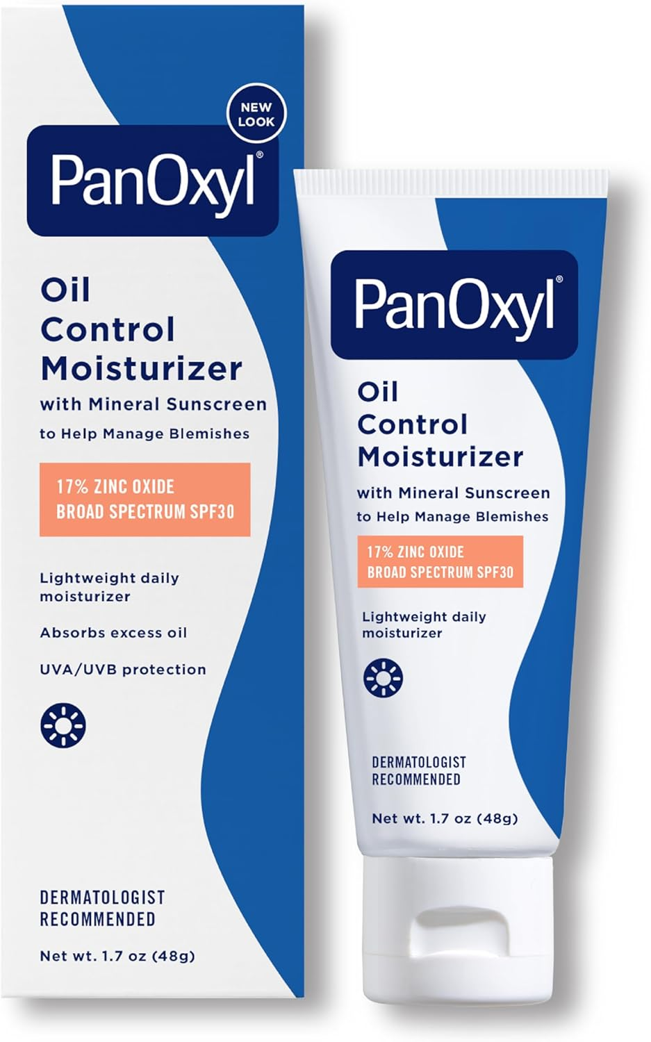 Panoxyl AM Oil Control Moisturizer, NEW Sheer Formula, Absorbs Excess Oil and Reduces Shine, with Mineral Sunscreen for Acne Prone and Oily and All Skin Tones - 1.7 Oz image number 5