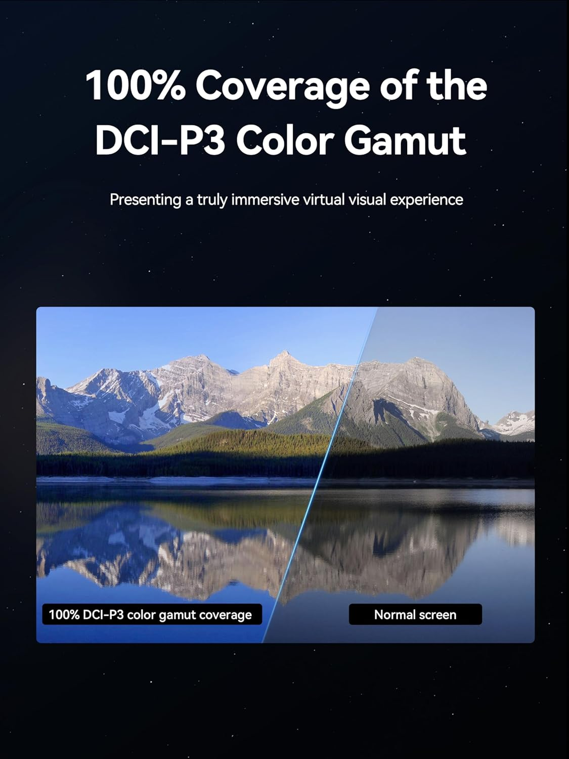 MINISFORUM Portable Monitor MSS-A156 2K 144Hz 15.6" Full Touchscreen, 2560 X 1440 QHD, 400 Nits & Portable IPS Gaming Monitor, 100% DCI-P3, HDR 400 image number 3