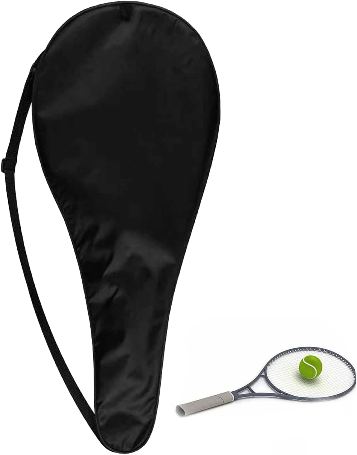 Squash Racquet Cover Bag,Lightweight Squash Racquet Bag,Racket Carrying with Adjustable Shoulder Strap for Tennis, Badminton image number 5