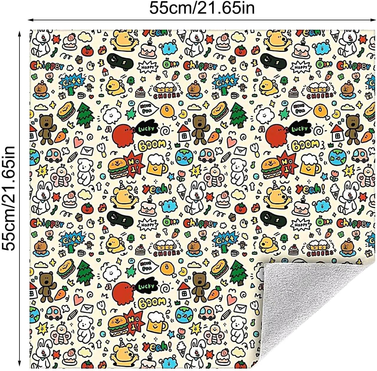 Cat Wrap,Cat Nail Trimming Wrap Adhesive | Small Medium Large Breeds Calming Bag Cute for Ear Cleaning Coat Care Manicure Feeding image number 3