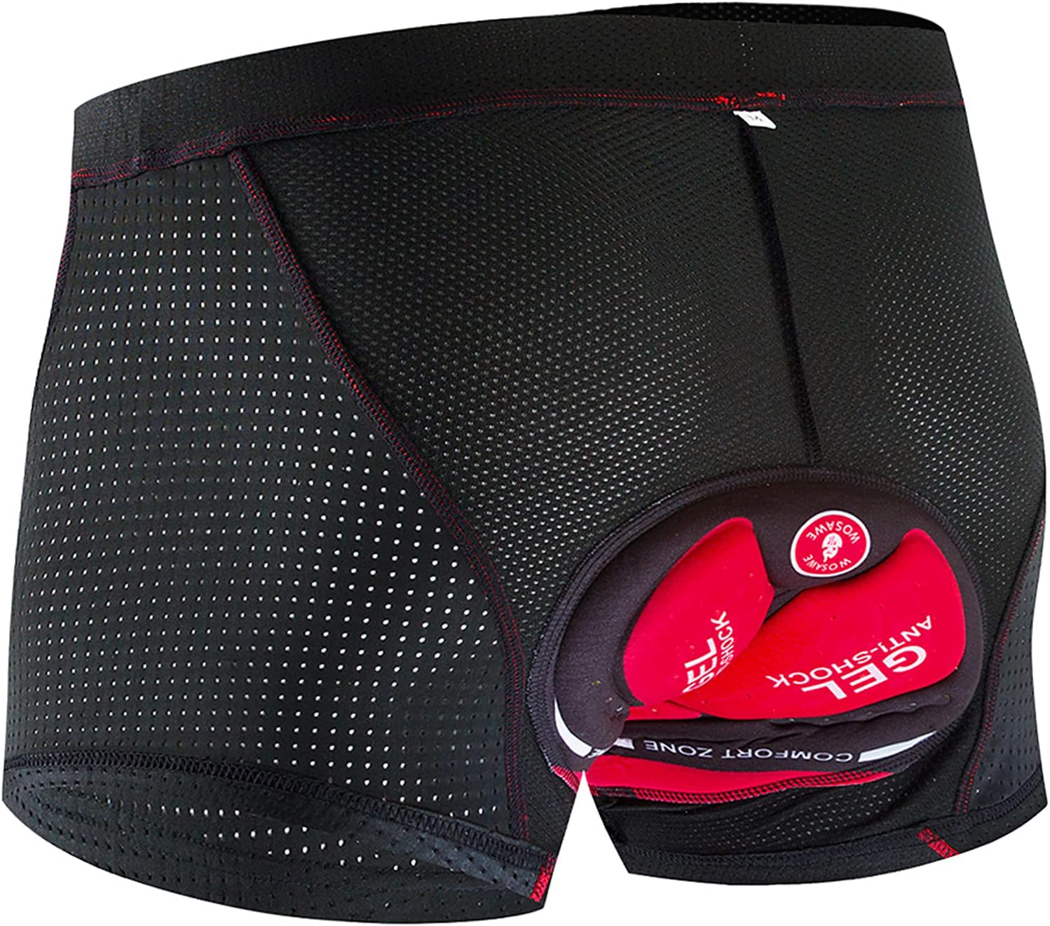 REFENG Cycling Shorts, Men Cycling Shorts 5D Padded MTB Bicycle Bike Underwear Shorts, Breathable Quick Dry Biking Shorts image number 4