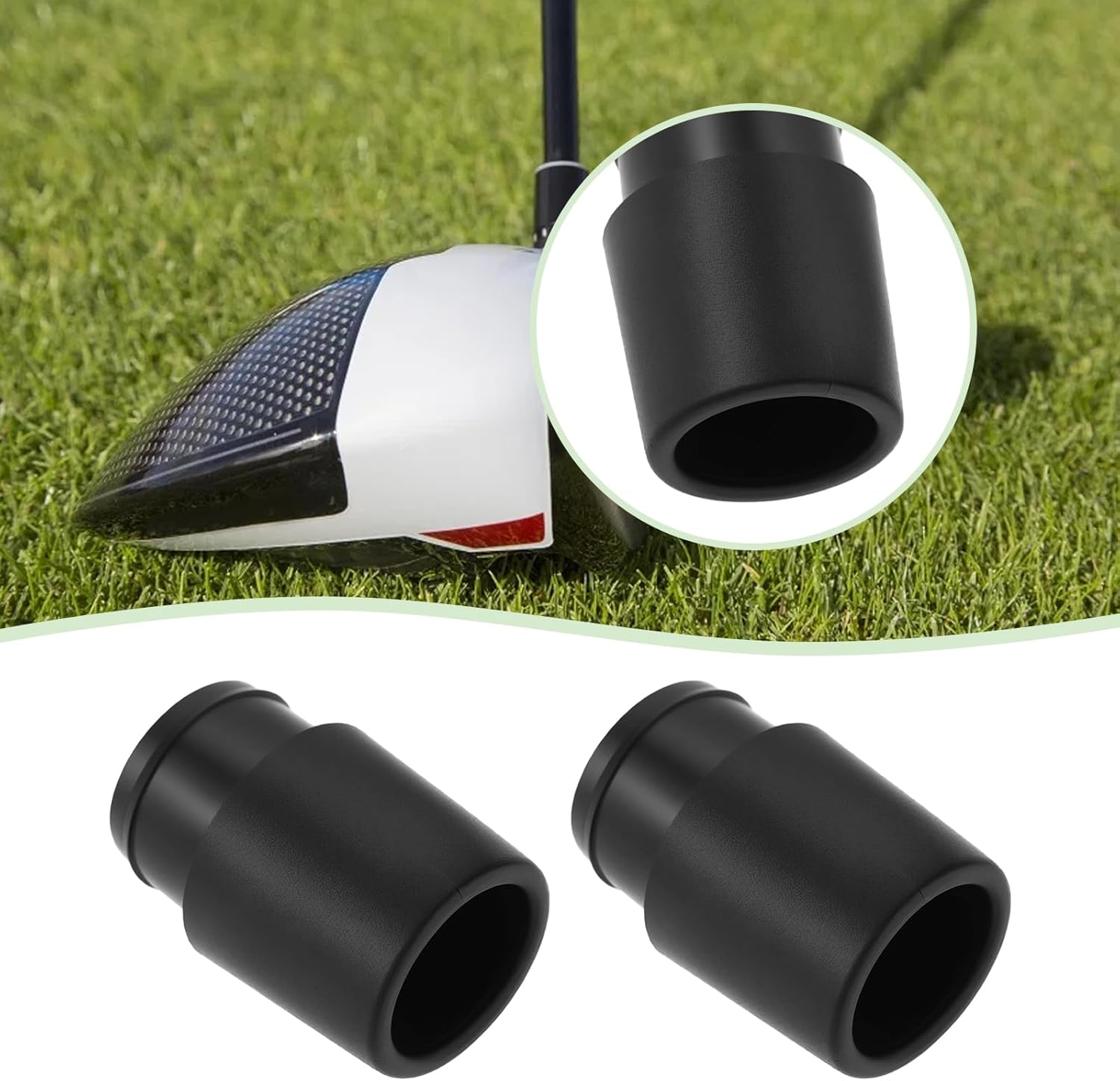 SING F LTD 10Pcs Golf Shaft Ferrules for Irons Shaft Sleeve Adapter Compatible with Ping G410 400 G425 G30 G425 G430 image number 5