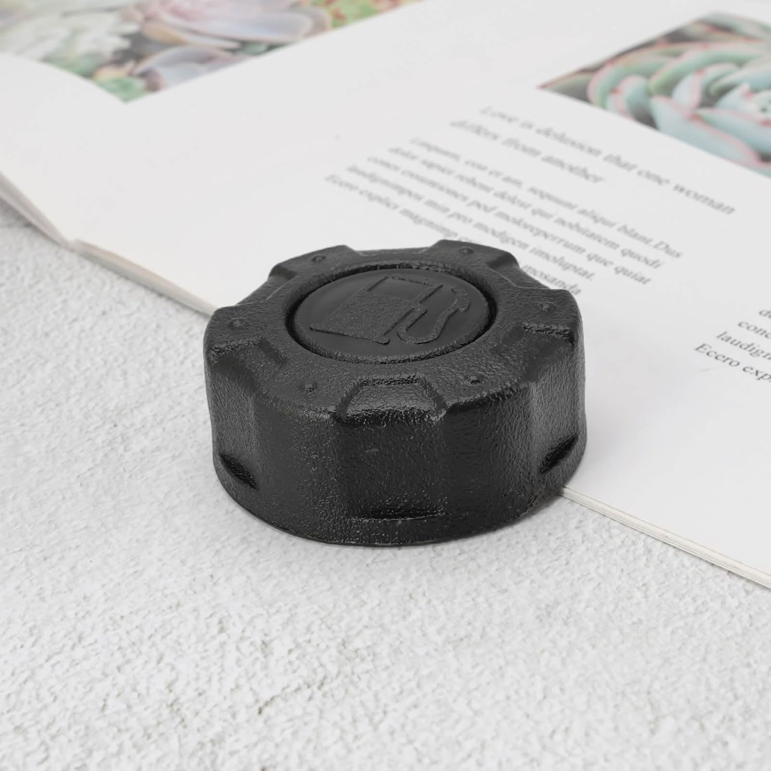 Emagtech 2Pcs Lawnmower Fuel Tank Cap 411919 Replacement Part Fuel Cap Compatible with AL-KO Motor PRO 140/QSS OHV/PRO 160/QSS OHV Lawn Mower image number 4