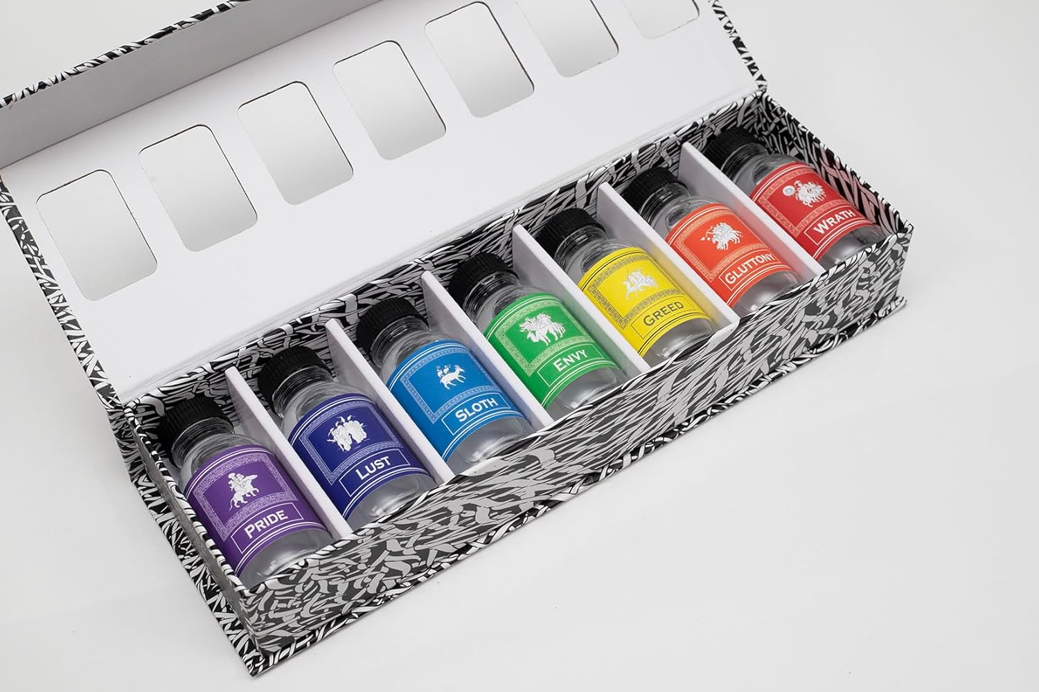 Sin Gin 7 Deadly Sins - 7X50Ml Gin Gift Pack