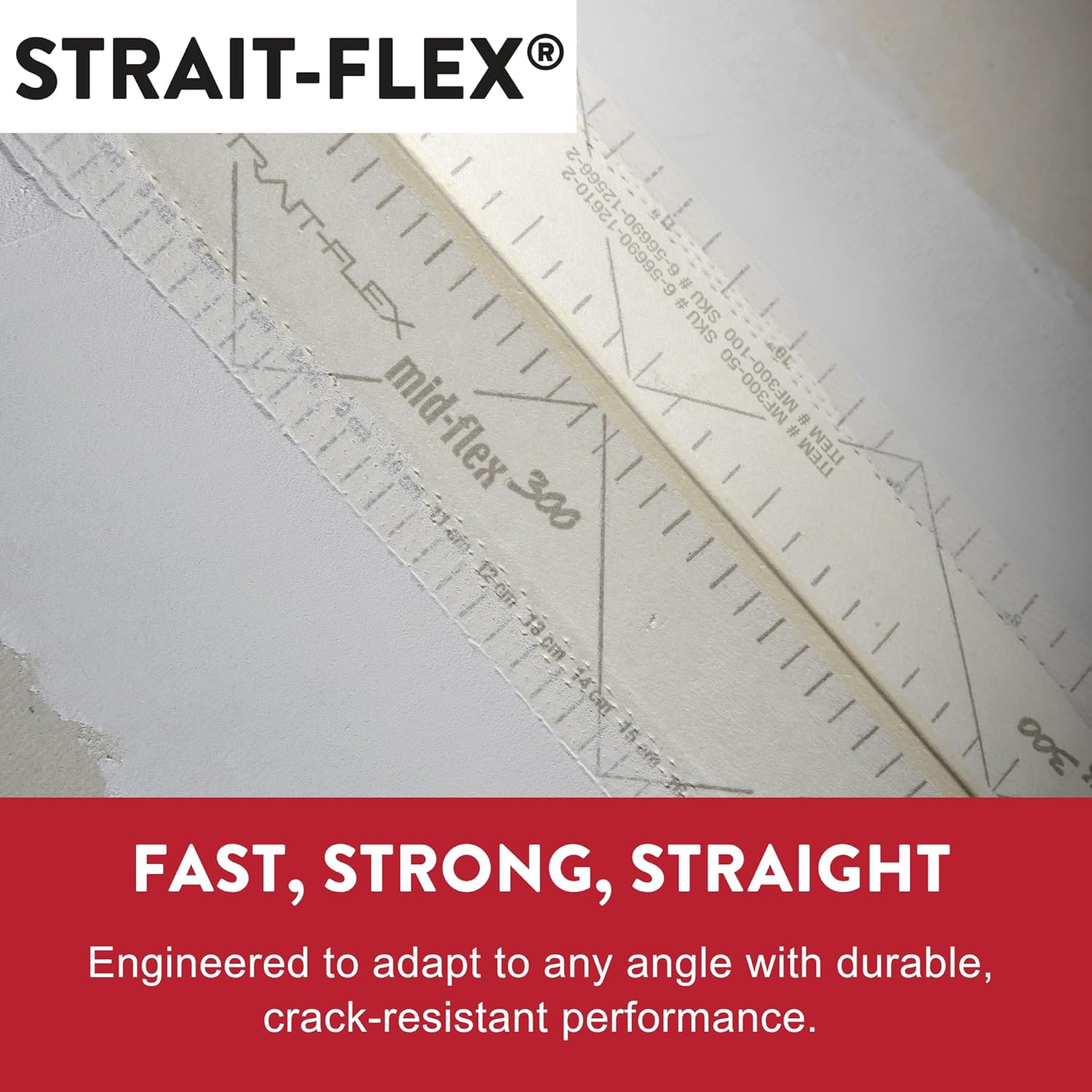 Mid-Flex 300 - Flexible Paper Corner Bead