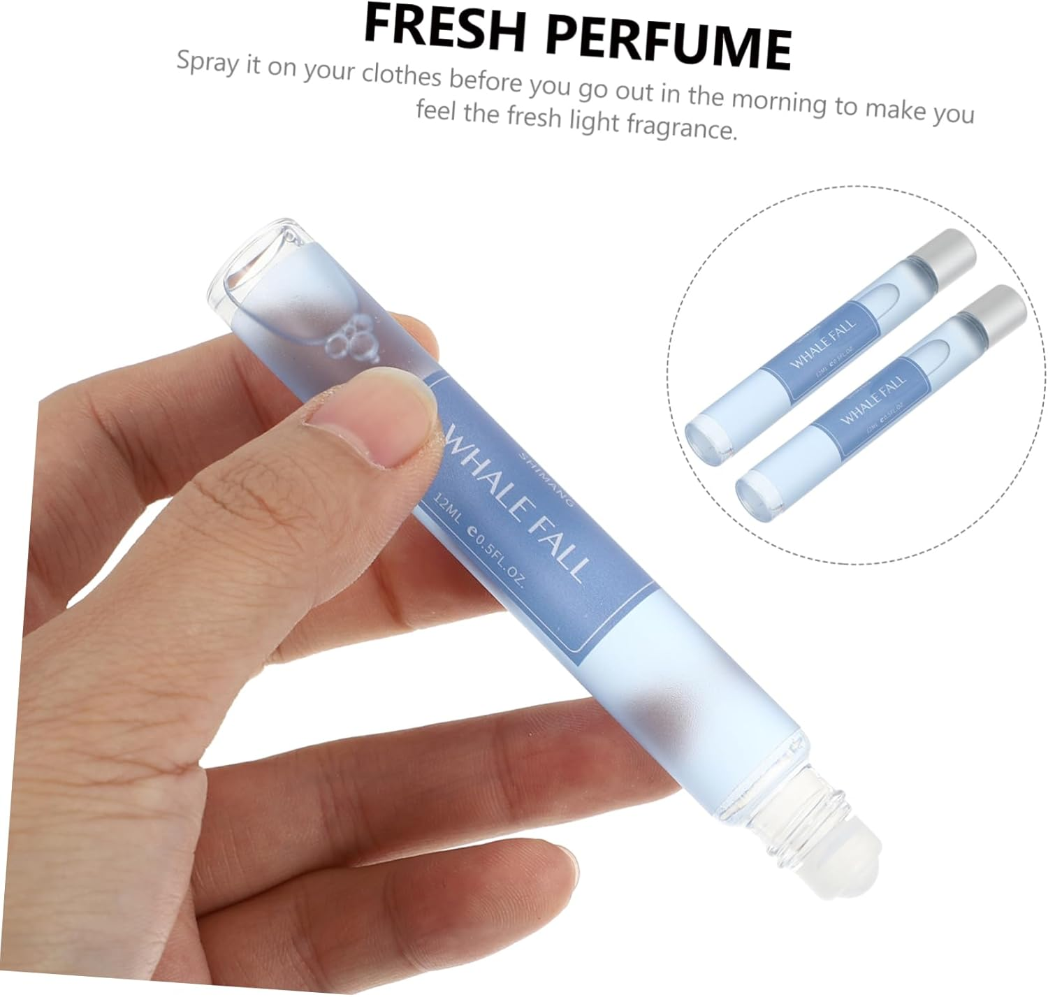 MUSISALY Set of 2 Romantic Body Sprays Women Men Daily Fragrance Perfumes Non-Irritating for Occasion image number 2