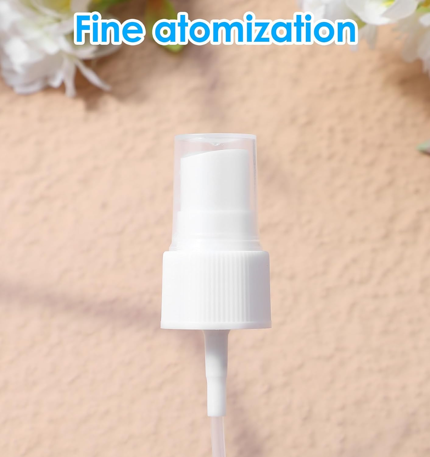 Valuebargain 8 Pcs Spray Tops for Toner Bottles, Spray Cap for Glycolic Acid, Oil Bottles (White) image number 3