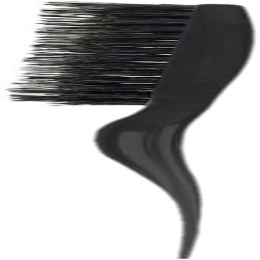 Poemtian Hair Brush, Nylon Bristle 3 Rows Teasing Comb Brush Back Combing Tease Styling Brush image number 1