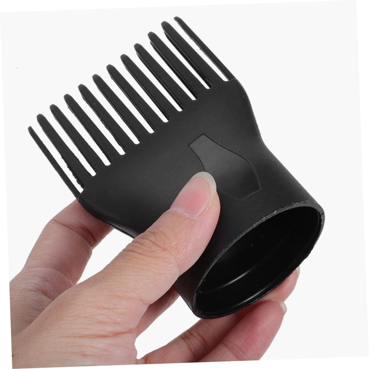 HEATSHAKING 6Pcs Hair Dryer Comb Nozzle Diffuser Attachment for Barbershop Travel and Home Use image number 2