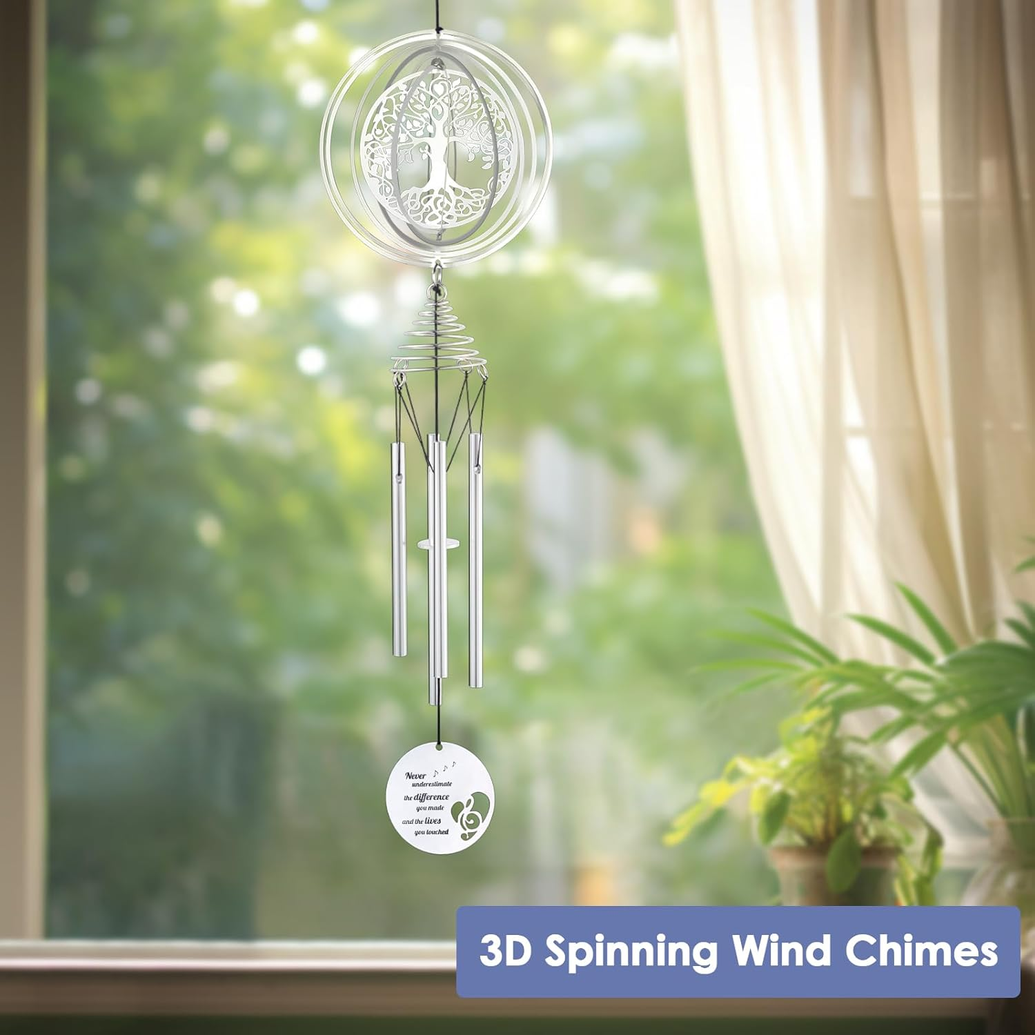 Retirement Wind Chimes, Happy Retirement Gifts for Woman, Funny Retired Gifts for Men, Coworker, Nurse, Boss, Doctors, Teacher A01 image number 6