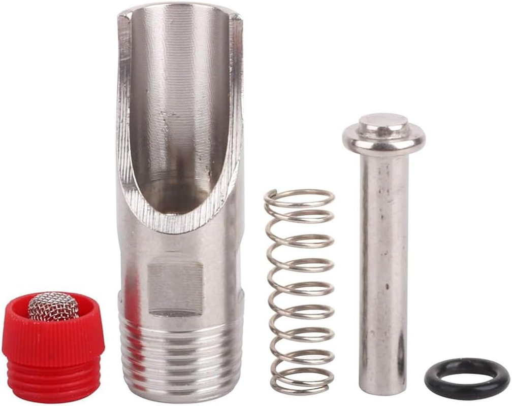 10PCS Automatic Pig Nipple Drinker,Water Nippler Stainless Steel 1/2 NPT Animal Drinker Tool,Duck Mouth Shape Pig Feeder Drinker with Filter for Sows image number 2