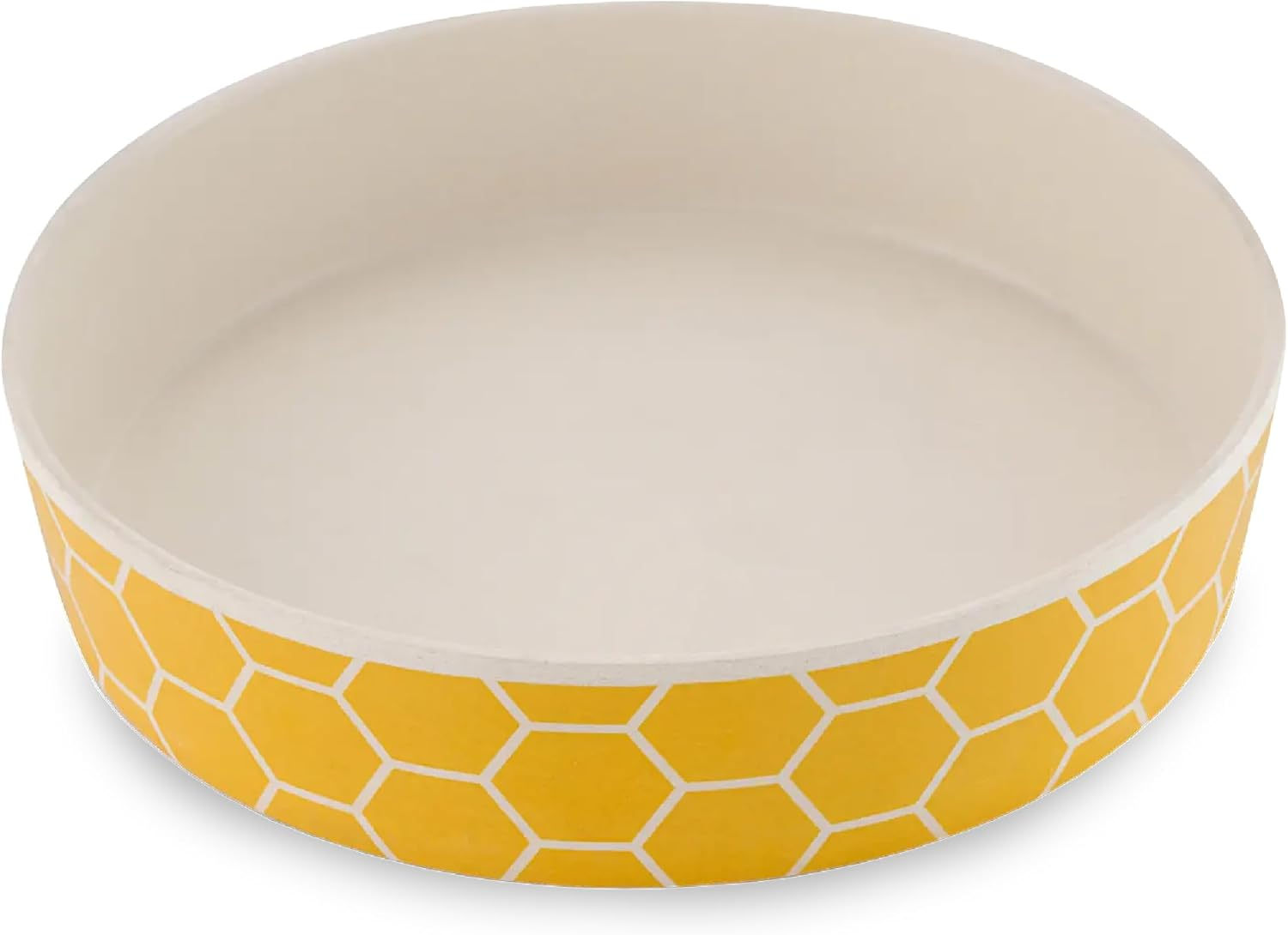 Beco Printed Bamboo Cat Bowl, Gone Fishing