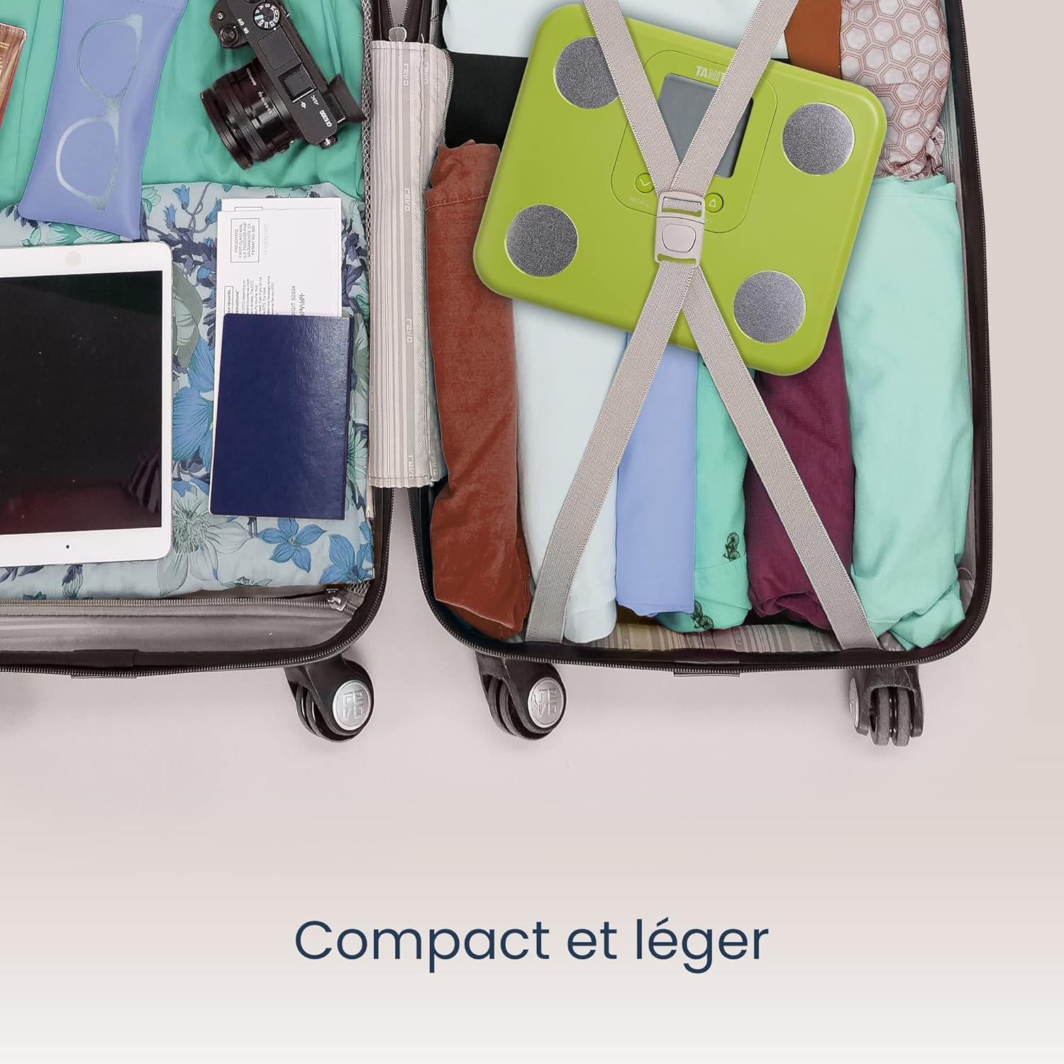 TANITA BC-730 Lightweight Compact Innerscan Body Analysis Monitor, Easy to Read, 9 Measurements Display, Green image number 3