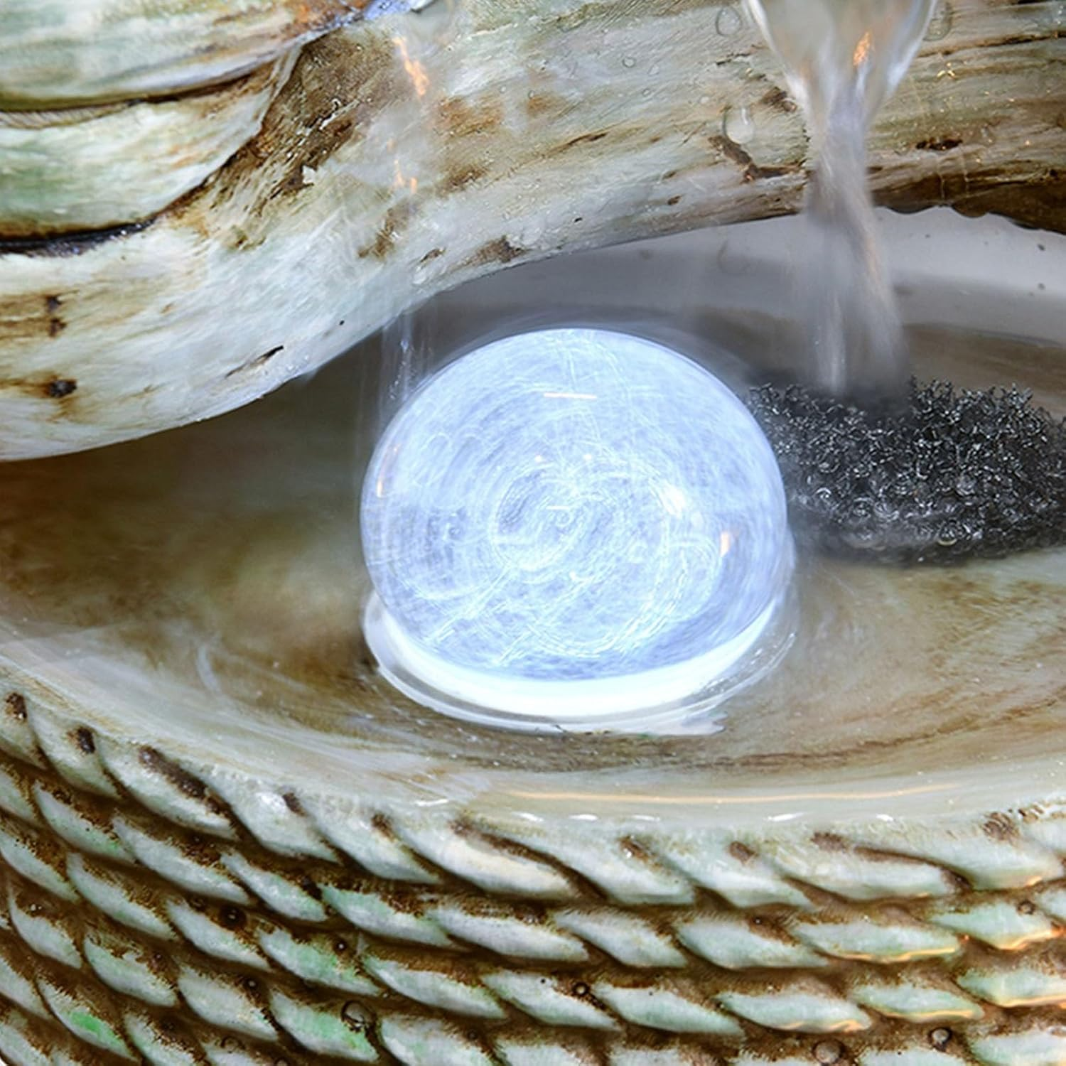 Outdoor Fountain Modern Fountain, Circulating Water Atomised, Hotel Fortune Feng Shui Wheel, Living Room Entrance Floor Ornaments image number 5