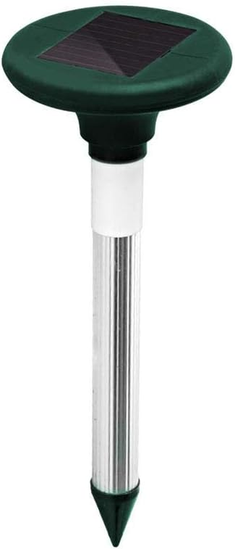 Gardeon LED Snake Repeller, Set of 4 Multi Pulse Solar Powered Repellent Ultrasonic Pest Mouse Repellers Rat Trap Possum Deterrent for Lawns Garden, Water Resistant ABS Plastic 50 X 65Cm