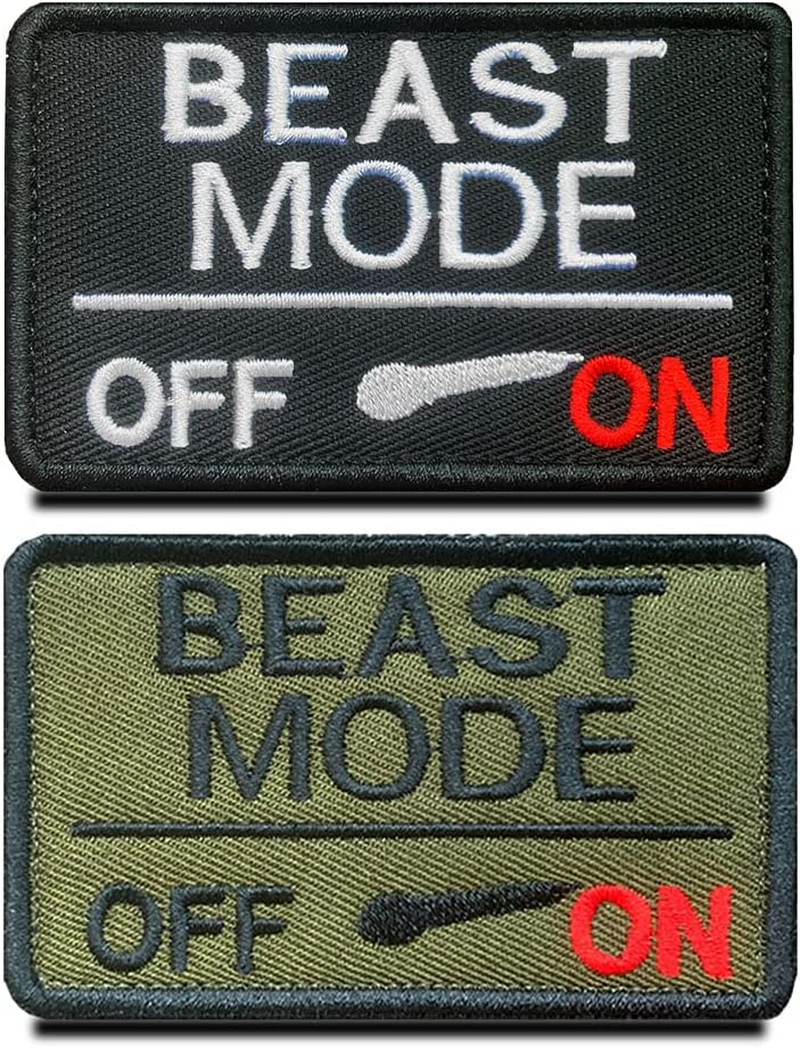 2 Pcs Tactical Military Patch of F.B.I Special Police Hook and Loop Fully Embroidered Moral Tags Emblem Patches for Attach to Caps Backpack Uniform Clothes Dog Vest Harness