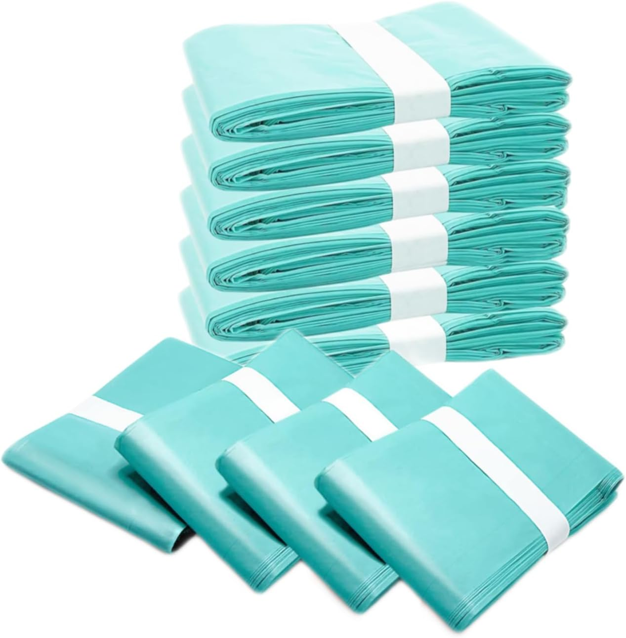 10 Pack Liner Refills Compatible with Nappy Disposal 16L Bin -10M/Bag Diaper Bag Refill,Odor Lock, Baby Diaper Pail Adult Diaper Disposal Liner Refills image number 4