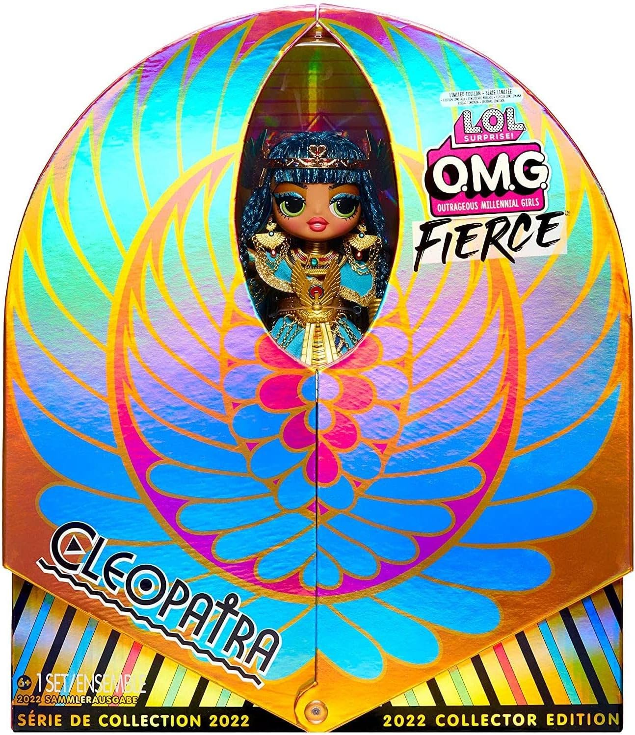 L.O.L. SURPRISE! OMG Fierce Limited Edition Premium Collector Cleopatra Doll Including Fabulous Outfit and Fashion Accessories &ndash; Great for Kids Ages 4+ image number 3