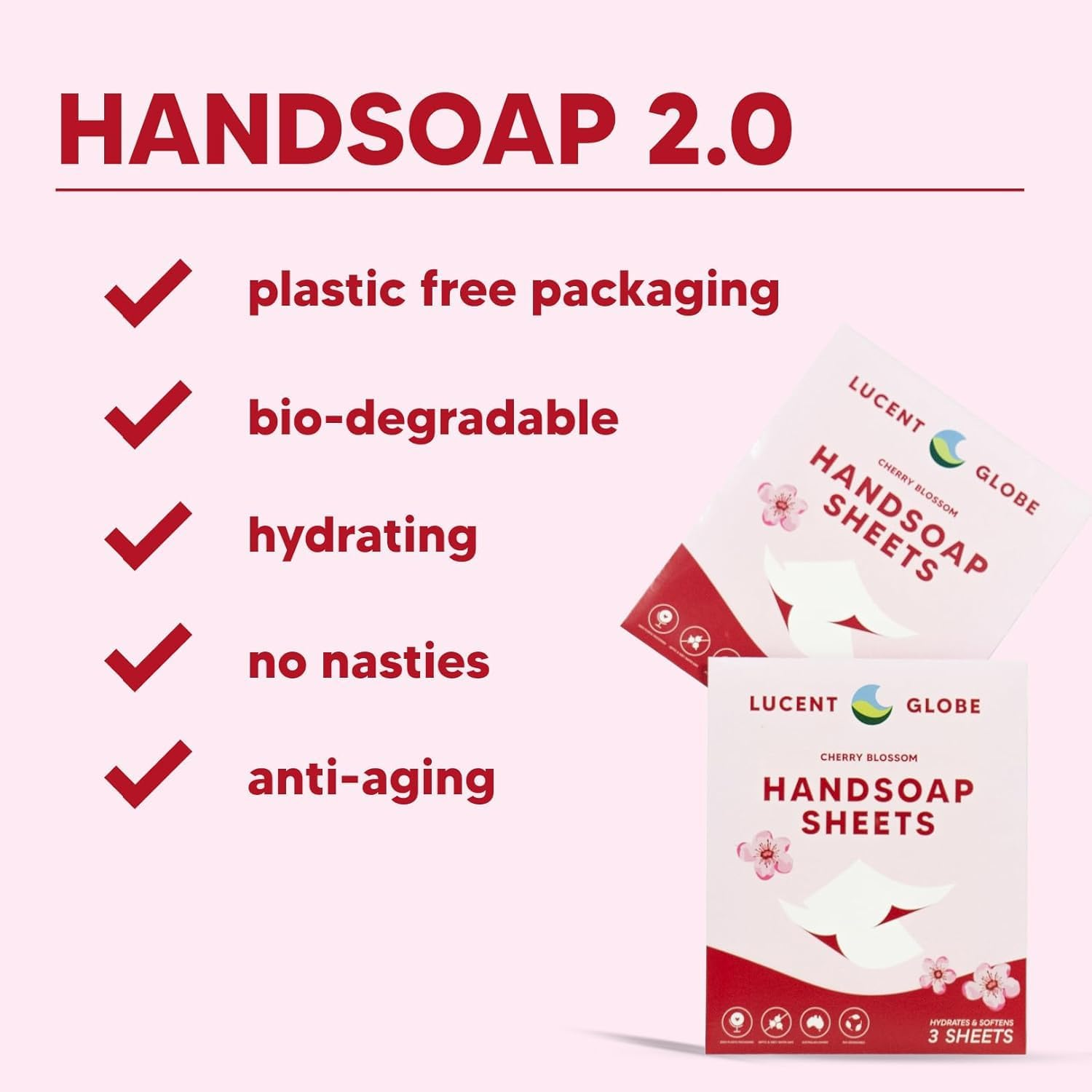 Lucent Globe Foaming Hand Soap Bottle &ndash; Frosted Glass, Stainless Steel Pump, Reusable & Plastic-Free, 300Ml image number 2