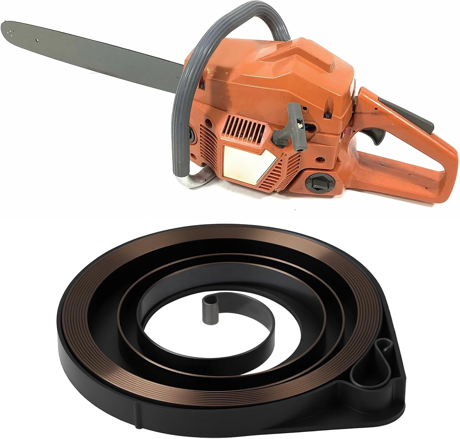 Create Idea 2Pcs Starter Recoil Spring 5017631-01 501763101 Compatible with Husqvarna 41 50 50 image number 3