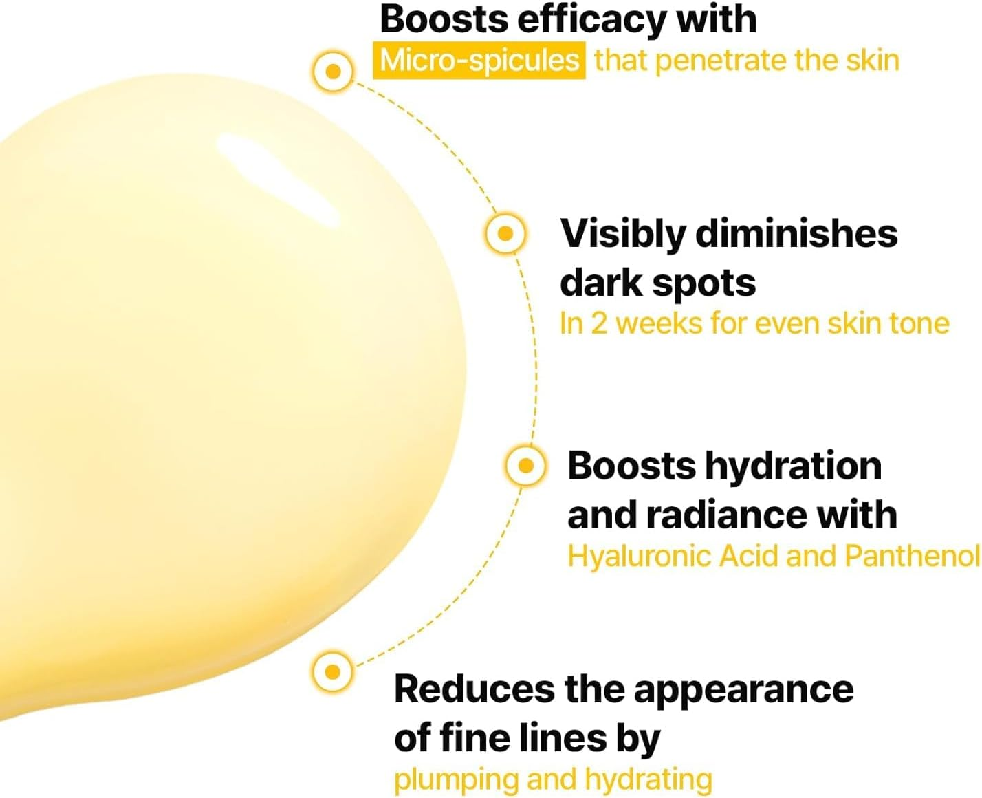 Cell Fusion C Toning C Vita Shot Ampoule, 15% Vitamin C + Spicule 300 Shot, Skin Booster Serum for Face, Exfoliation & Dark Spots, 20G / 0.7 Oz.