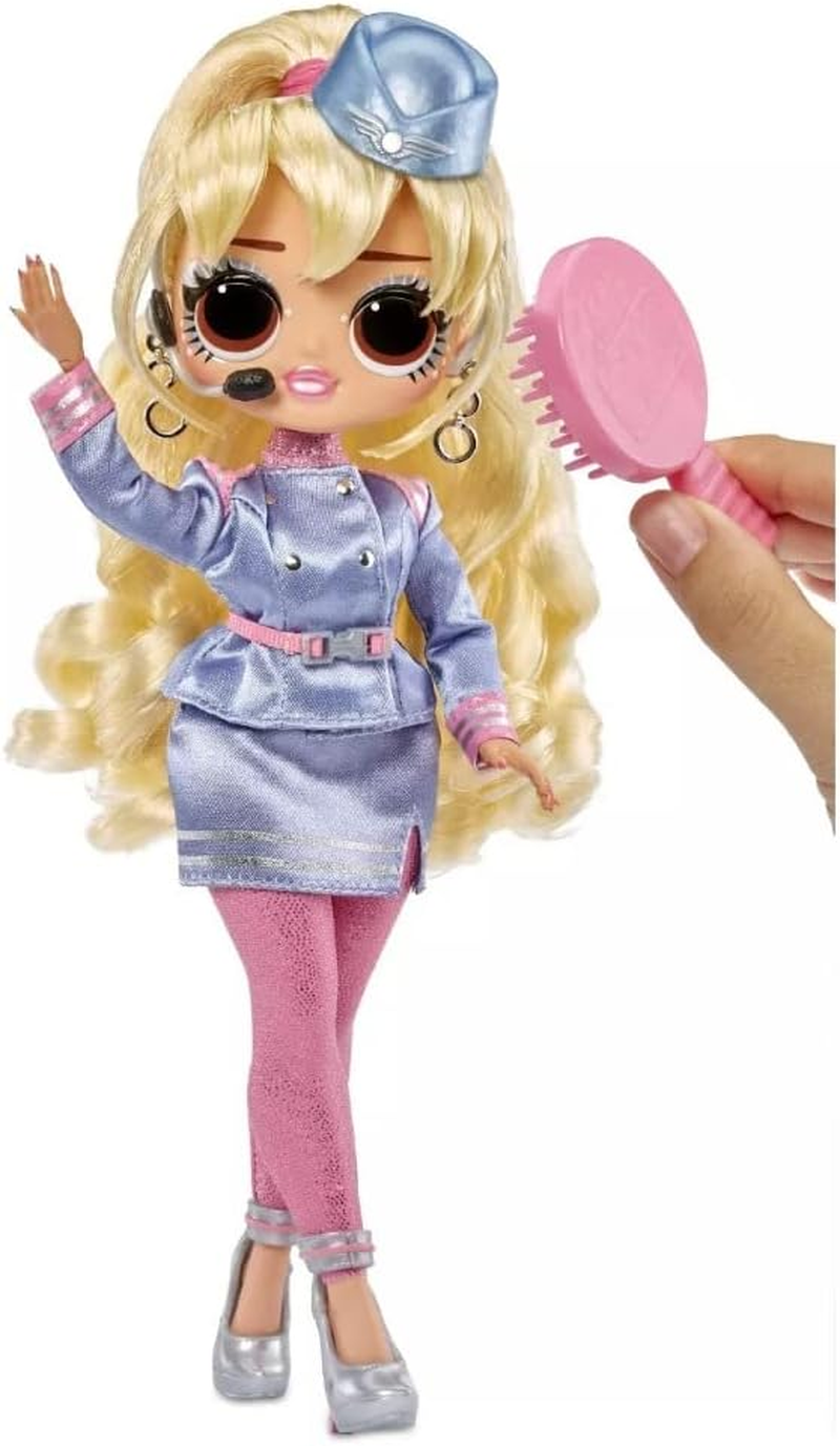 LOL Surprise OMG World Travel Fashion Doll - Fly GURL - with 15 Surprises Including Outfit, Shoes, Travel Accessories, & More - Reusable Packaging Playset - Collectable - for Boys & Girls Age 4+ image number 4