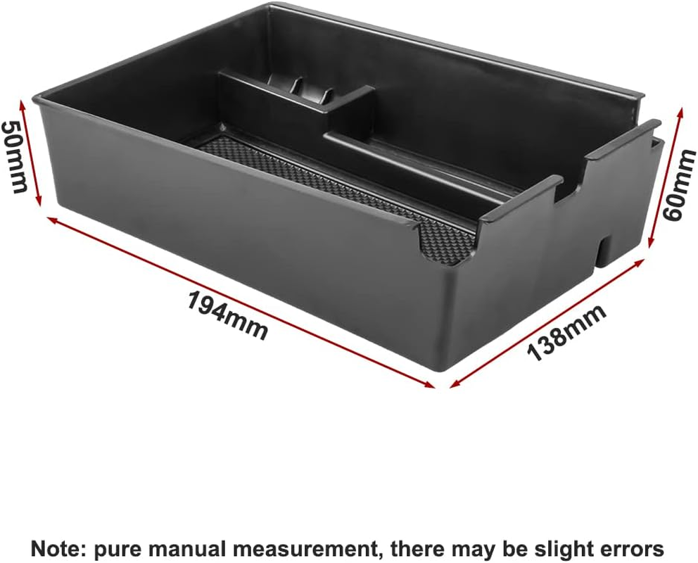 Center Console Organizer Tray Accessories Compatible with Kia Sportage NQ5 2023 2024 Armrest Storage Box Insert Pallet image number 6