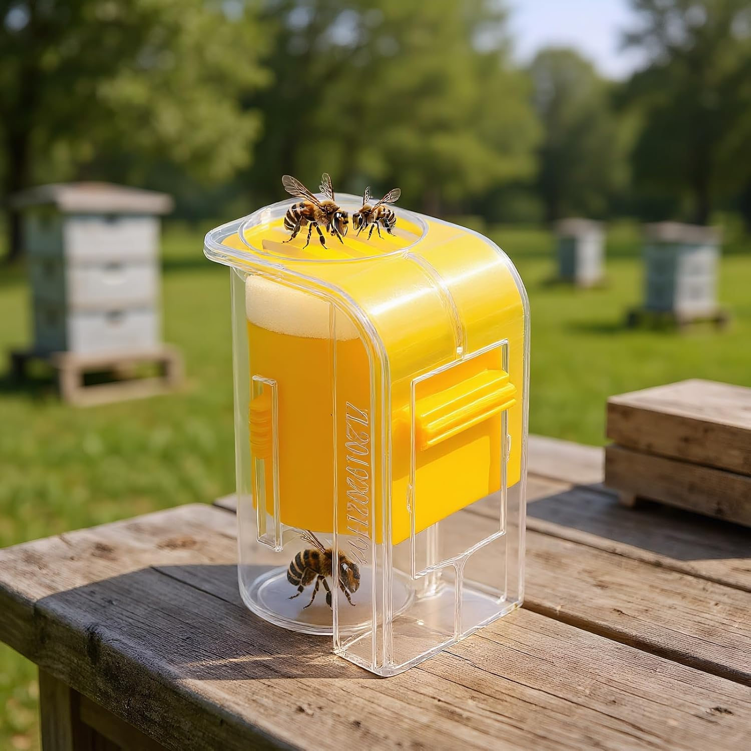 Queen Bee Clip | Queen Bee Marking Cage - Clear Marking Tools Catching Set for Home Farm Agriculture Transport Outdoors Beehive Isolation image number 4