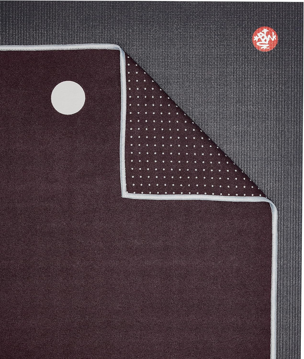 Manduka Yogitoes Yoga Mat Towel - Non-Slip Microfiber Gym Towel for Hot Yoga Pilates Exercise Workout Cooling and Sweat Towel 71 Inch image number 4