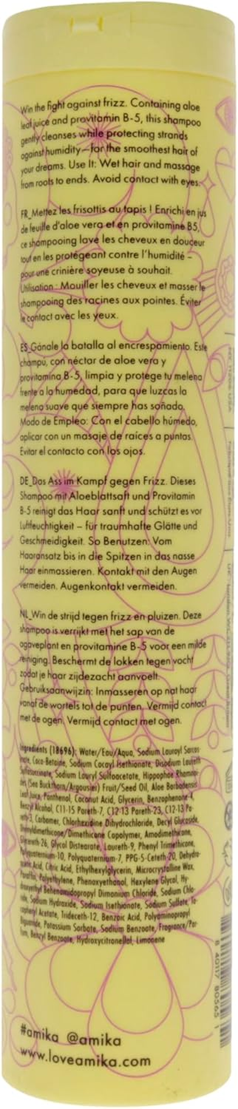 Velveteen Dream Smoothing Shampoo by Amika for Unisex - 10.1 Oz Shampoo