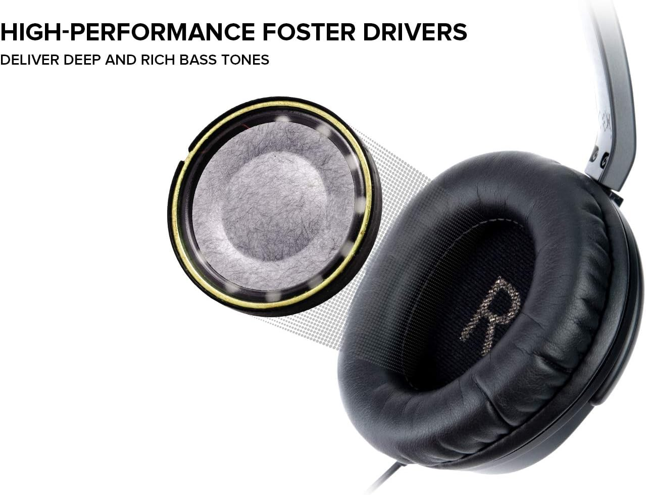 Creative Aurvana Live! SE &ndash; Over-Ear Headphones with Padded Headband and Leatherette Earpads, Expert-Tuned Foster Drivers, Super X-Fi Certified for Optimized Cinematic Audio Experience image number 4