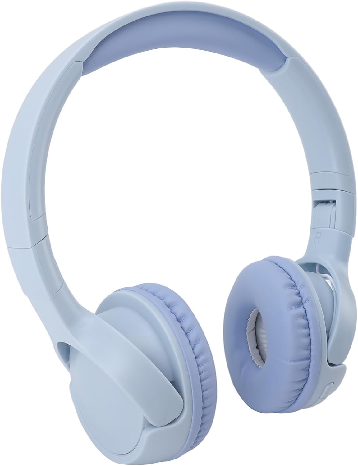 Elprico Wireless Bluetooth Headphones over Ear,Lightweight Folding Stereo Bass Bluetooth Headset with 3.5Mm Port,Bluetooth 5.3 Headphones for Travel Smartphone Computer Laptop (Blue)