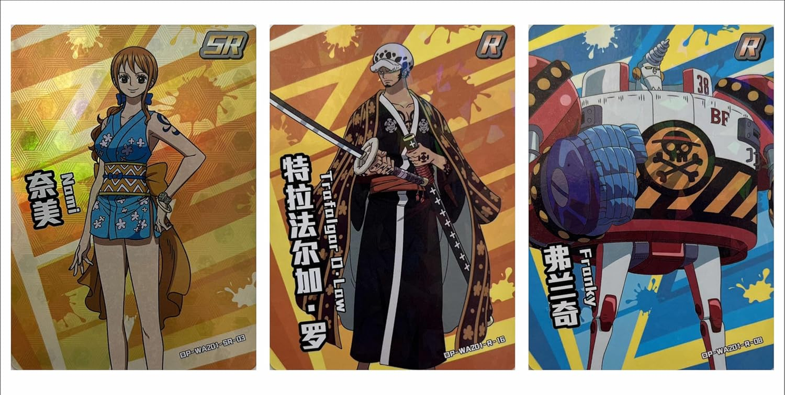 Anime Trading Cards: One Piece Collectable Trading Cards - Assorted Collectable Cards - Booster Pack Box - Booster Packs - OP-WA201 (30 Packs) image number 2