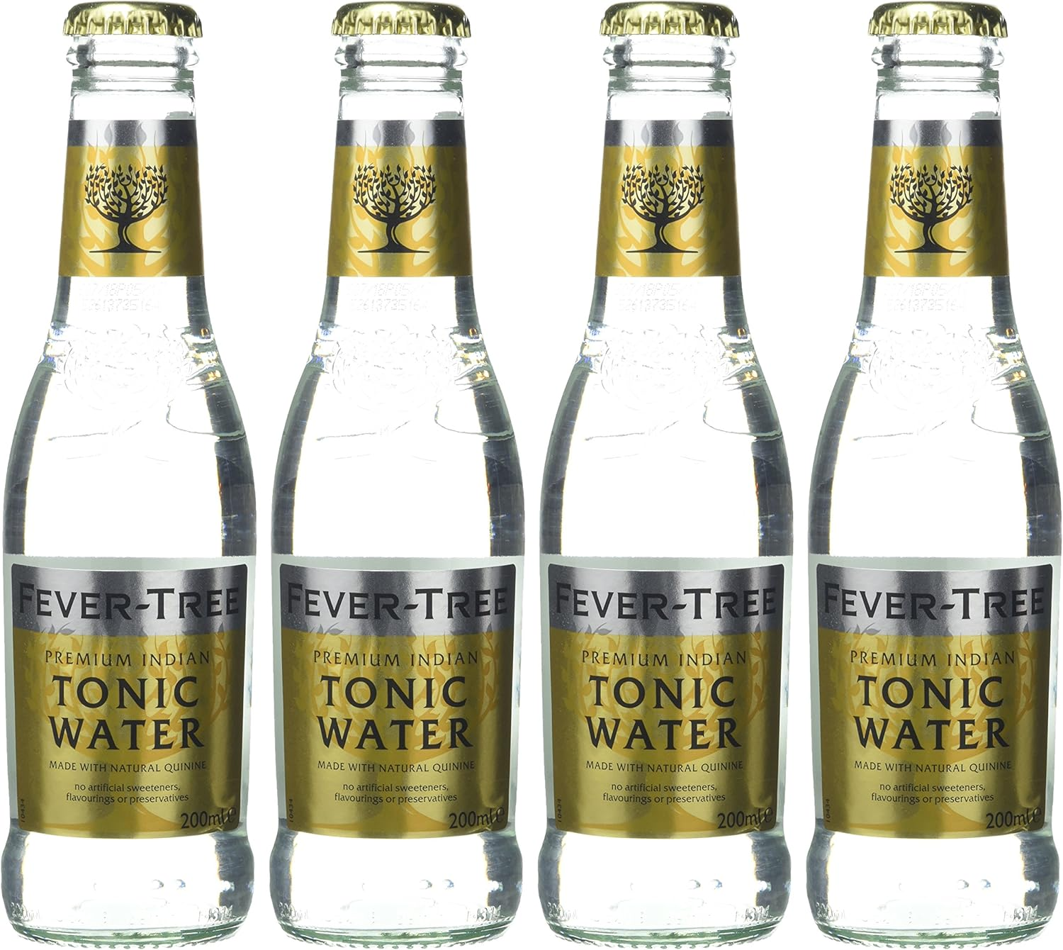 Fever Tree Premium Indian Tonic Water Bottles, 200 Ml (Pack of 24)