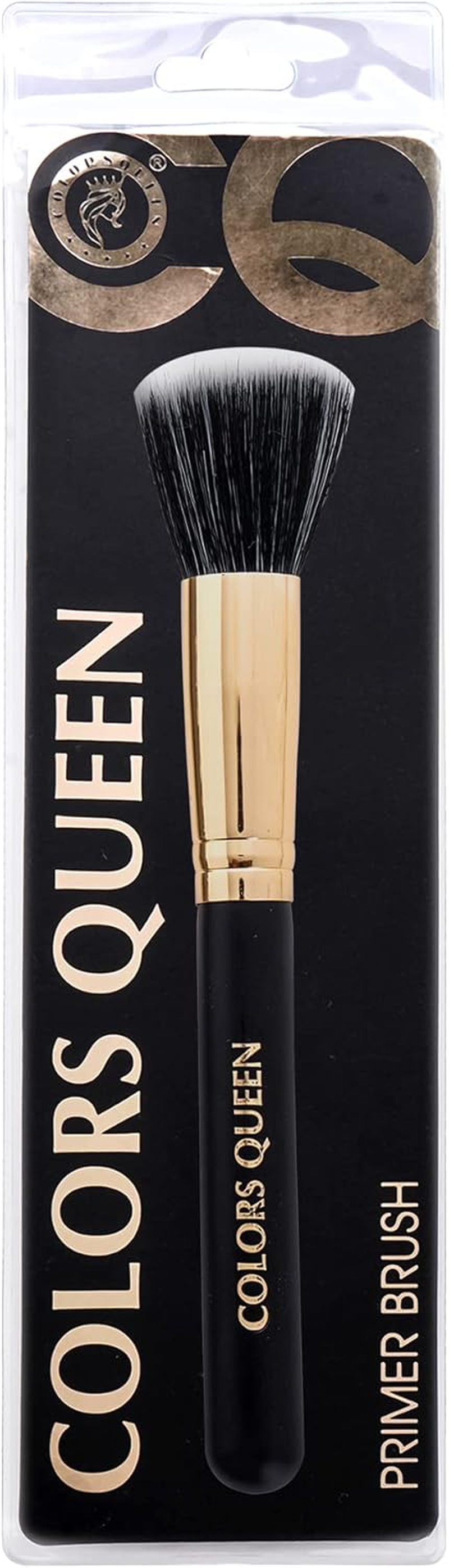 Colors Queen Soft Bristle Primer Brush for Professional Makeup, Smooth Application Makeup Brush, Primer Blending Brush for Face Makeup (Primer Brush)
