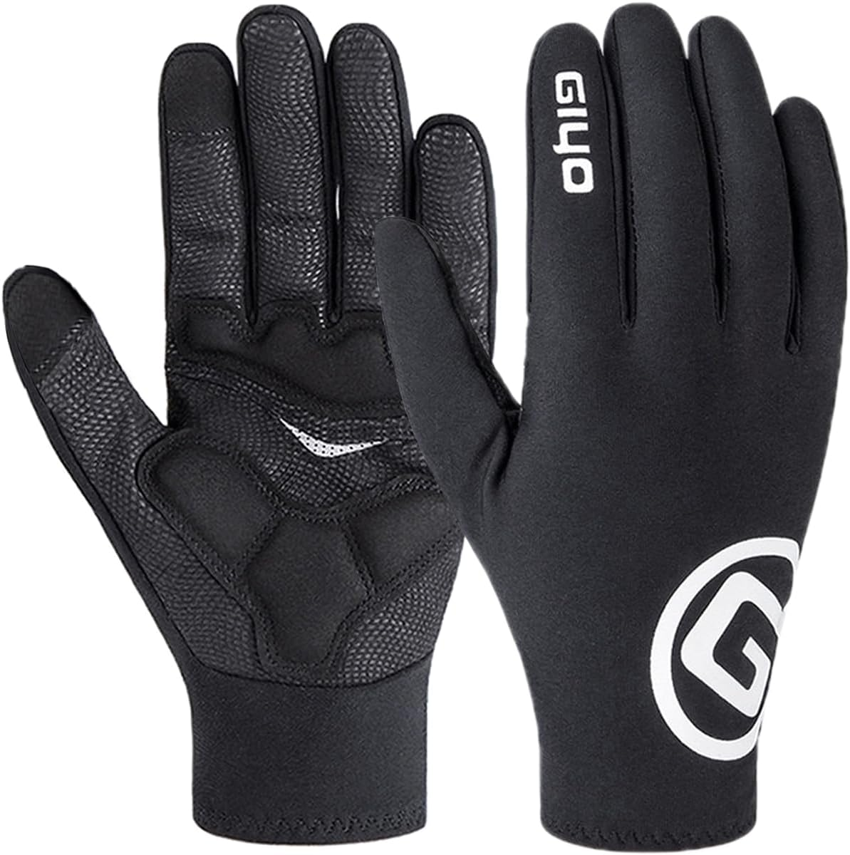 Cycling Gloves Padded Full Finger Bike Bicycle Shock-Absorbing Gloves for Men Women image number 1