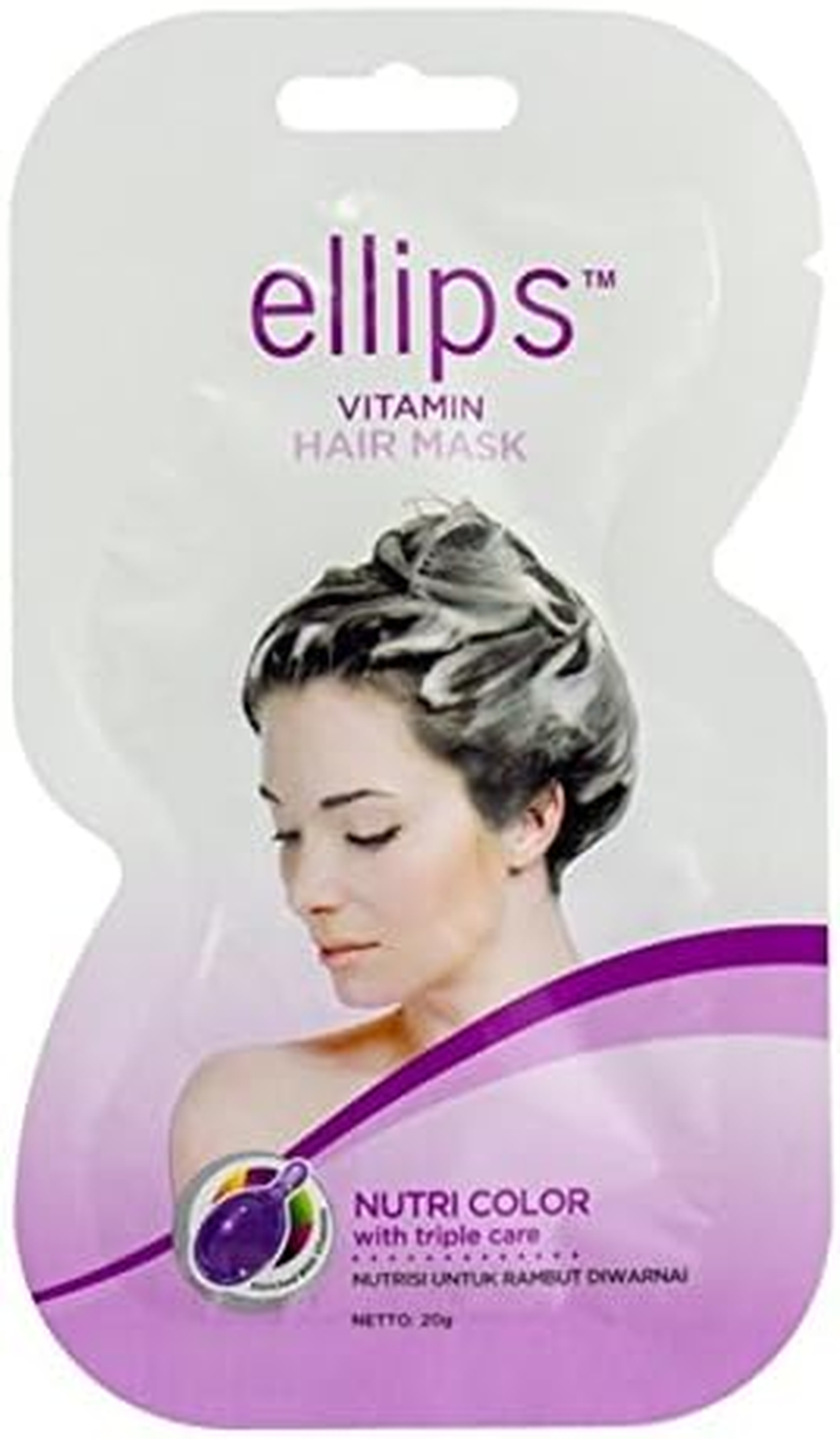 Ellips Hair Mask - Nutri Colour, 20 Gramme (Pack of 10) image number 2