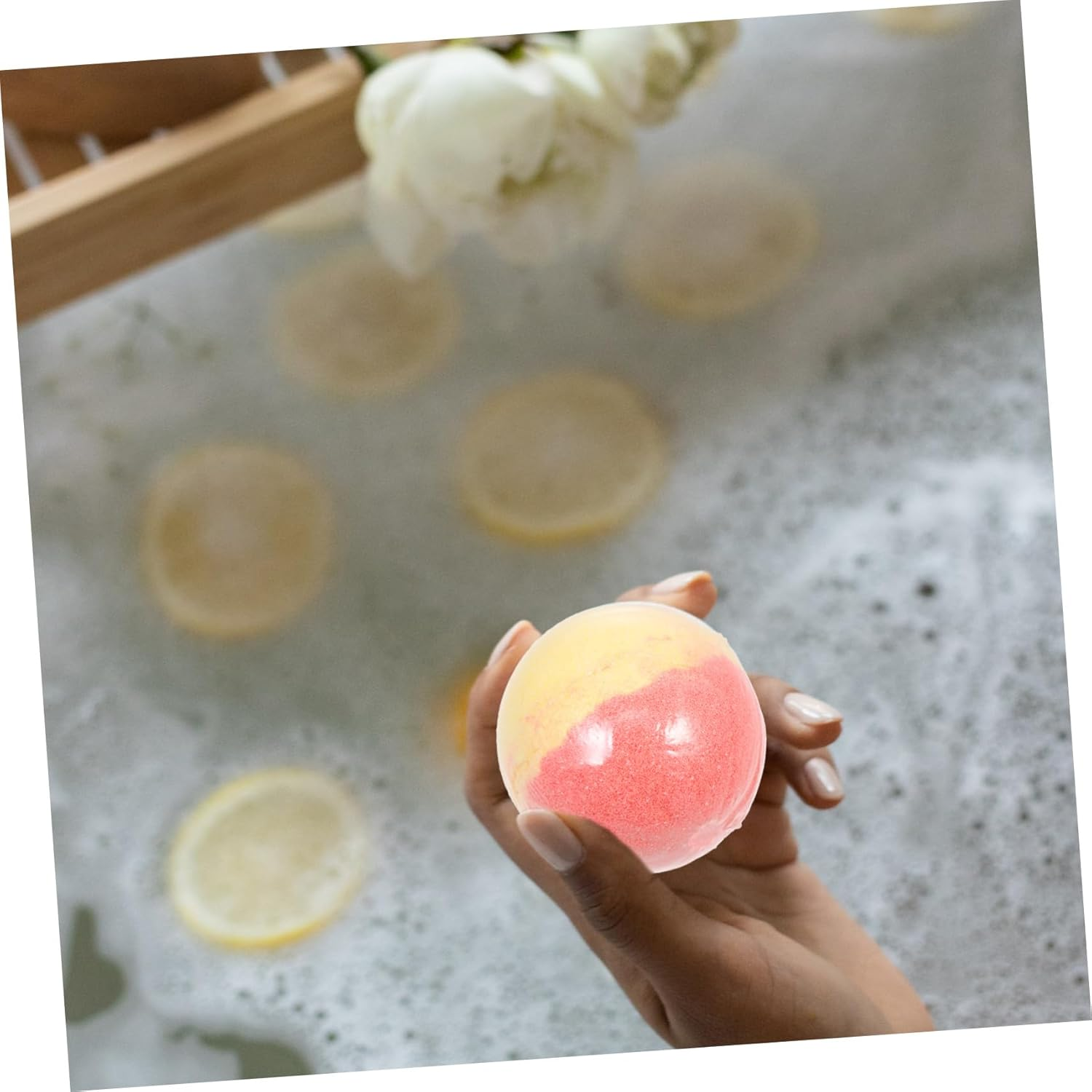 PLAFOPE Brightly Colored Spa Bath Sea Salt Essential Oils Relaxing Bath for Everyone image number 1